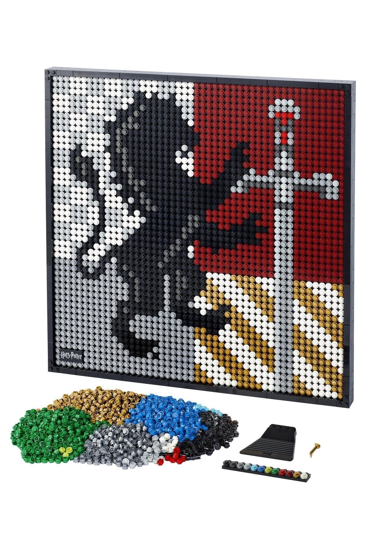 Art Harry Potter™ Hogwarts™ Crests Yapım Seti 31201 (4249 Parça)