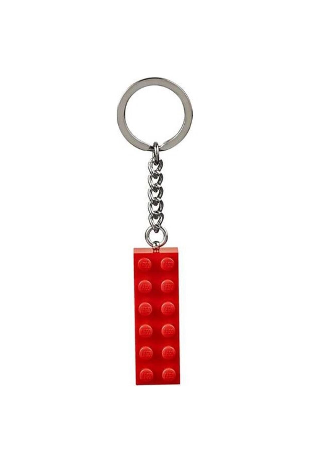 Brick 853960 2x6 Red Key Chain