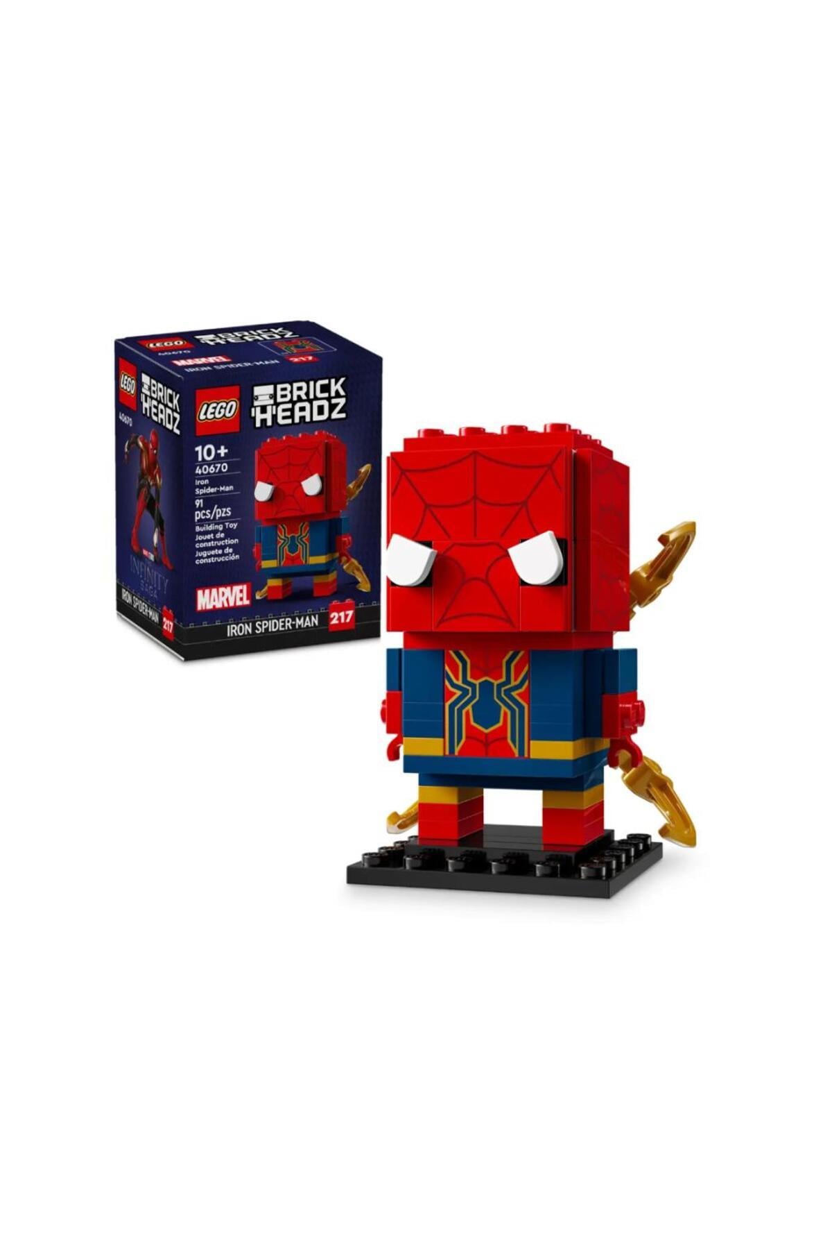 Brickheadz 40670 Demir Örümcek Adam