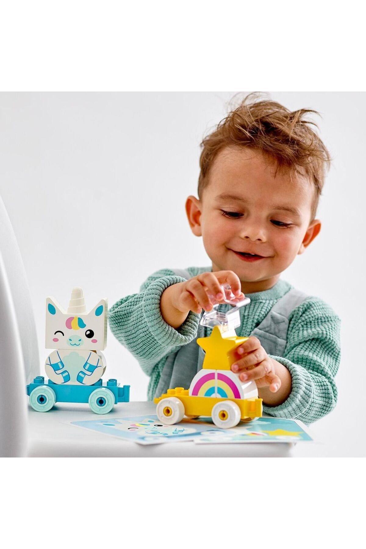 DUPLO® İlk Tek Boynuzlu Atım 10953 Küçük Çocuklar için  Harika bir Oyuncak (8 Parça)