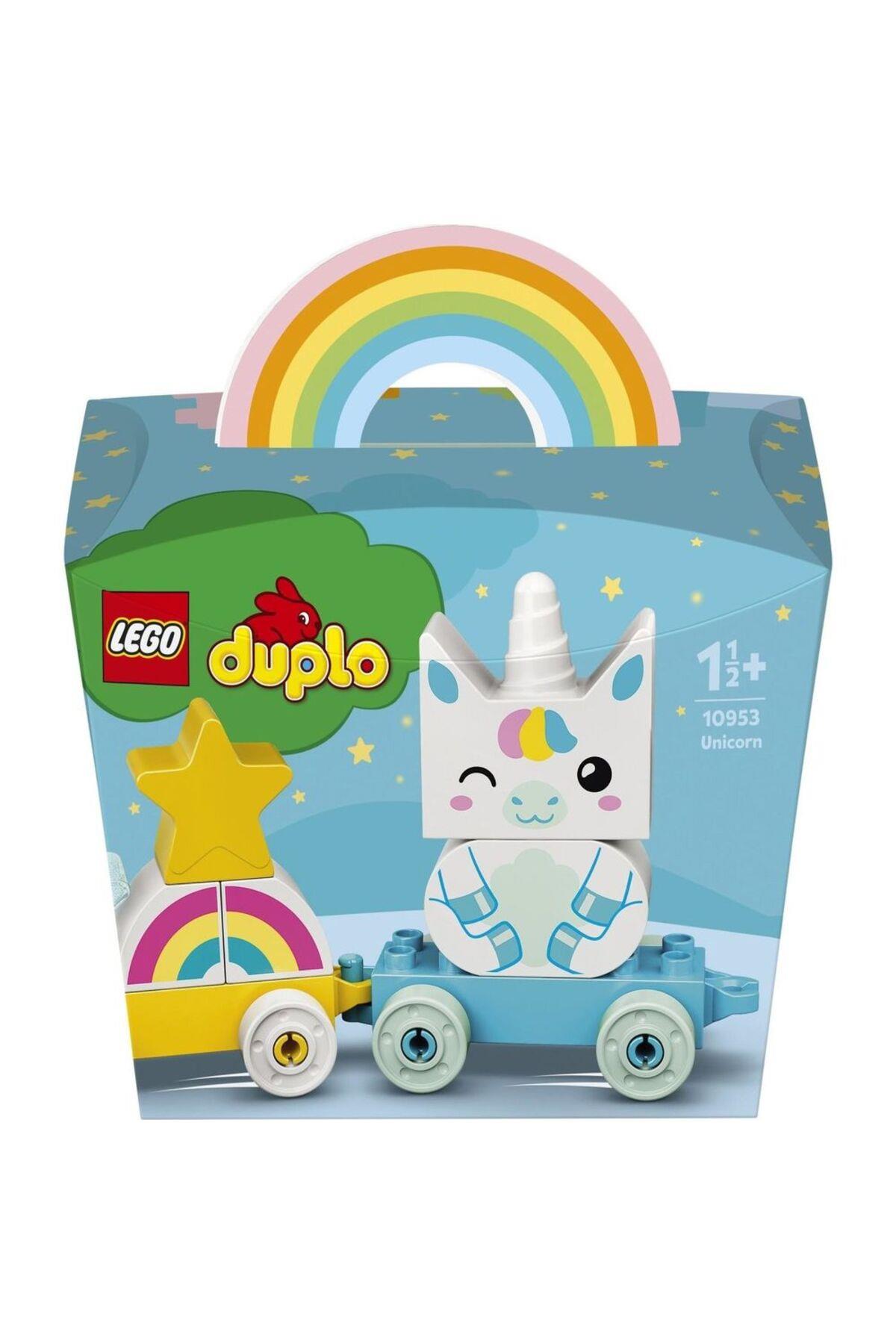 DUPLO® İlk Tek Boynuzlu Atım 10953 Küçük Çocuklar için  Harika bir Oyuncak (8 Parça)