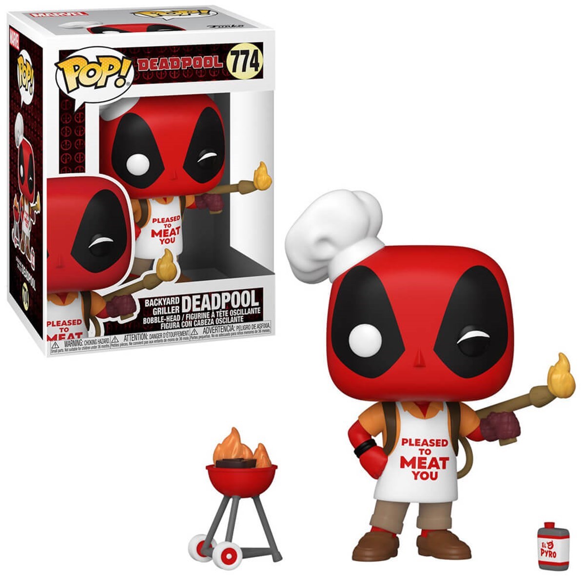 DiğerFunko Pop Figür - Deadpool Backyard Griller konsolkulubuFunko Pop Figür - Deadpool Backyard Griller