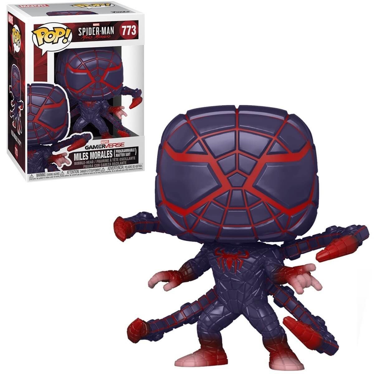 OyunFunko Pop Figür - Marvel Gamerverse Spider-Man Miles Morales ( Programmable Matter Suit ) konsolkulubu.comFunko Pop Figür - Marvel Gamerverse Spider-Man Miles Morales ( Programmable Matter Suit )