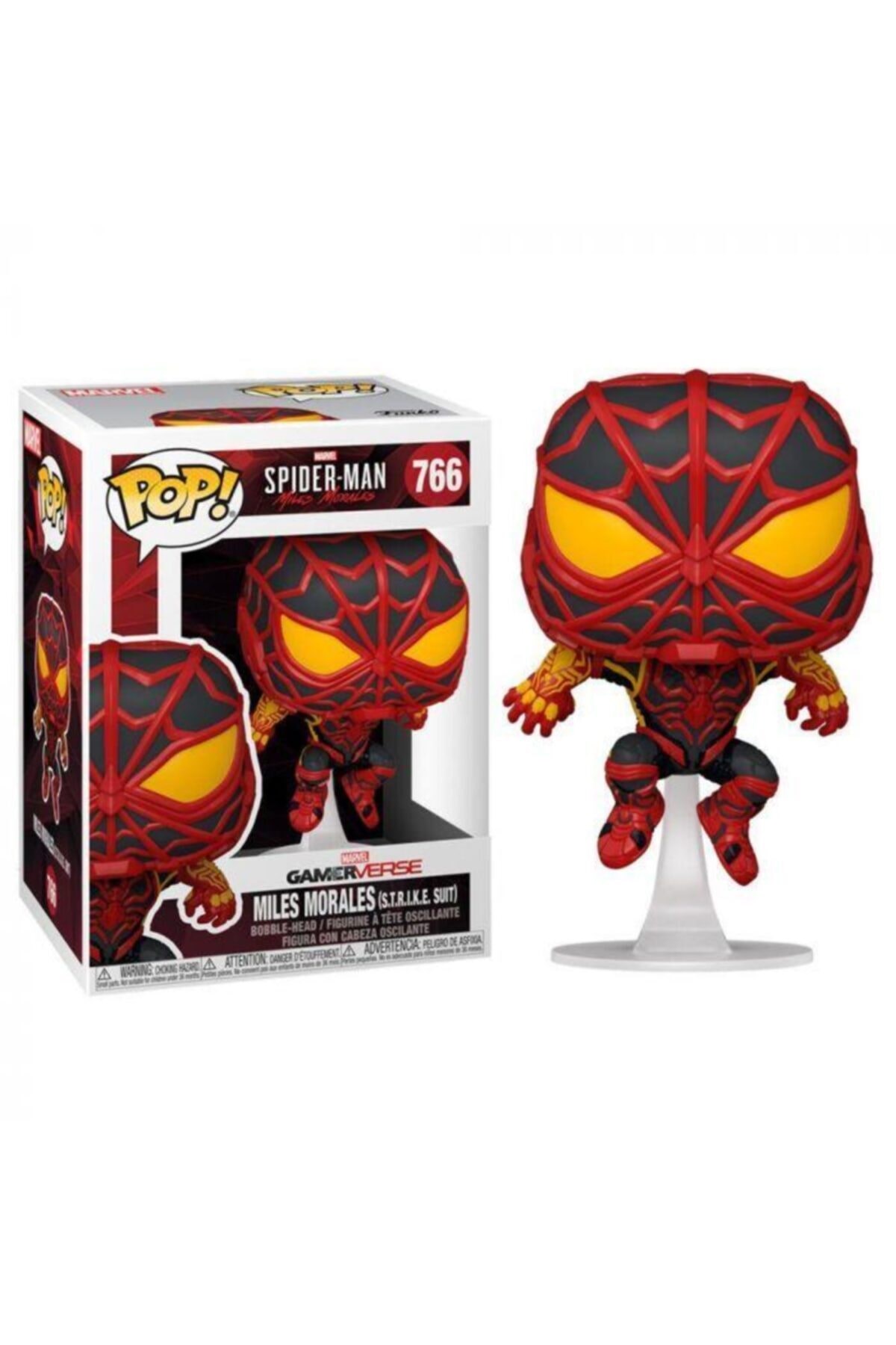 OyunFunko Pop Figür - Marvel Gamerverse Spider-Man Miles Morales ( S.T.R.I.K.E. Suit ) konsolkulubu.comPop Games Mıles Morales Mıles (s.t.r.ı.k.e. Suıt)