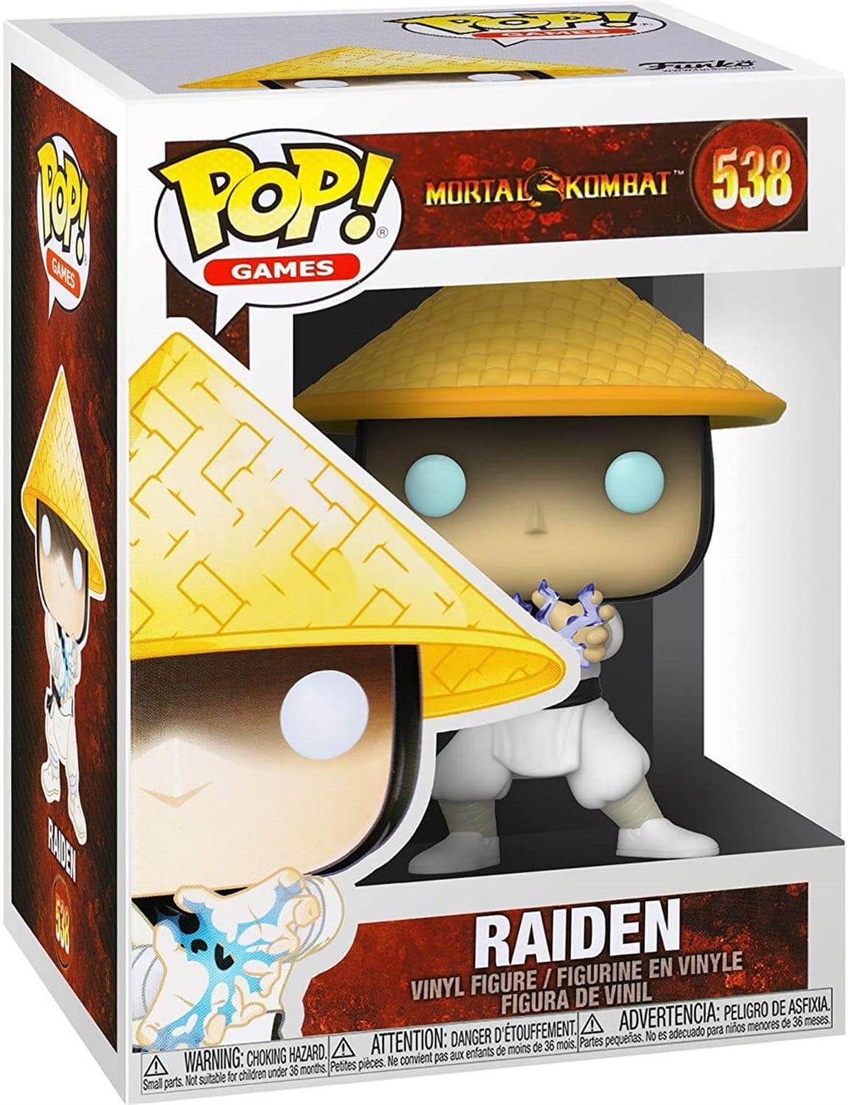 OyunFunko POP Mortal Kombat Raiden  konsolkulubu.comFunko POP Mortal Kombat Raiden