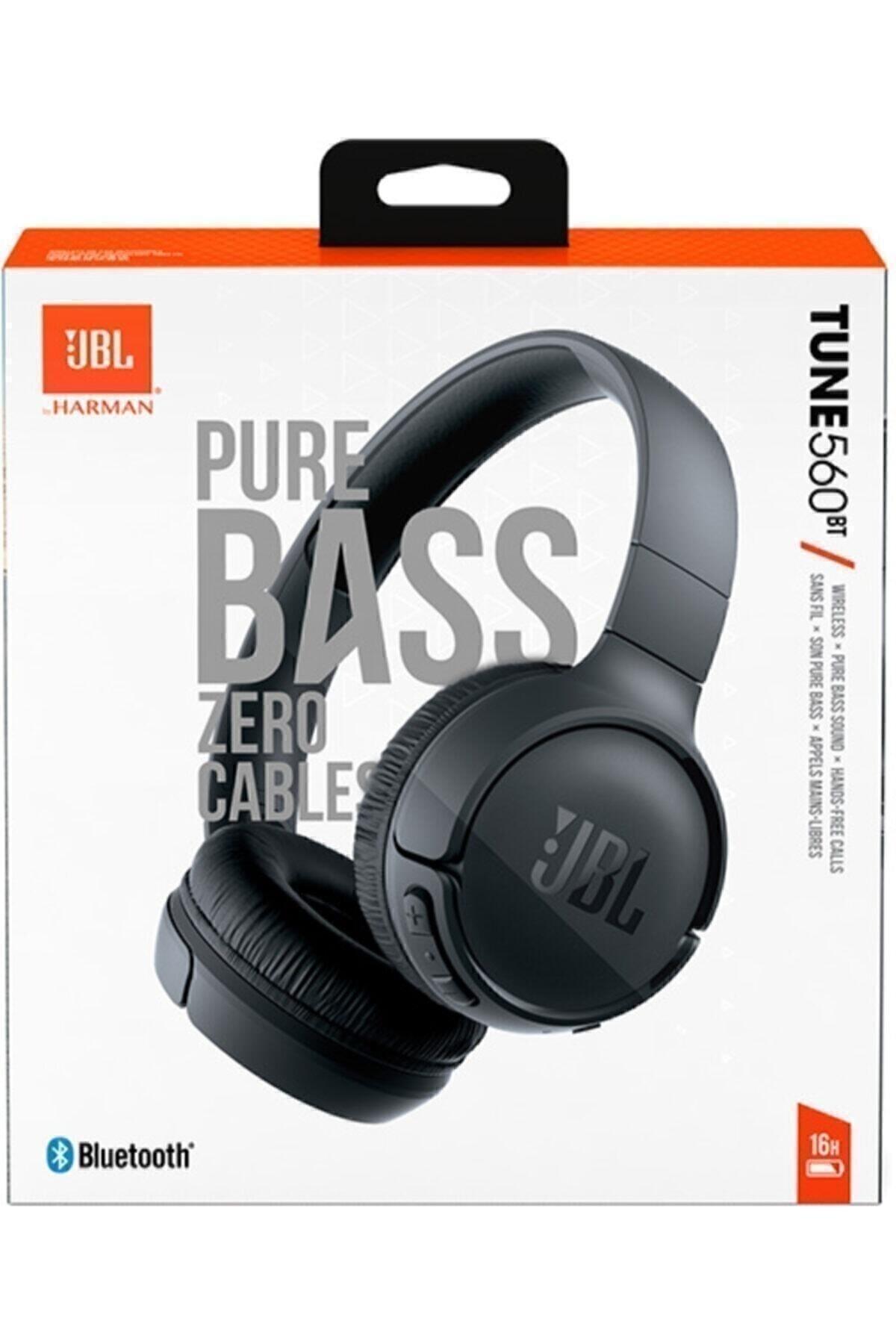 JBL 560bt Kulak Üstü Bluetooth Kulaklık Siyah