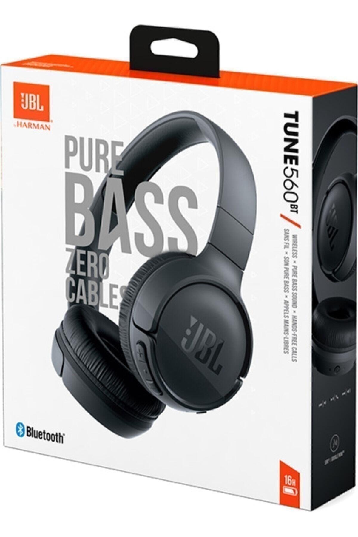 JBL 560bt Kulak Üstü Bluetooth Kulaklık Siyah