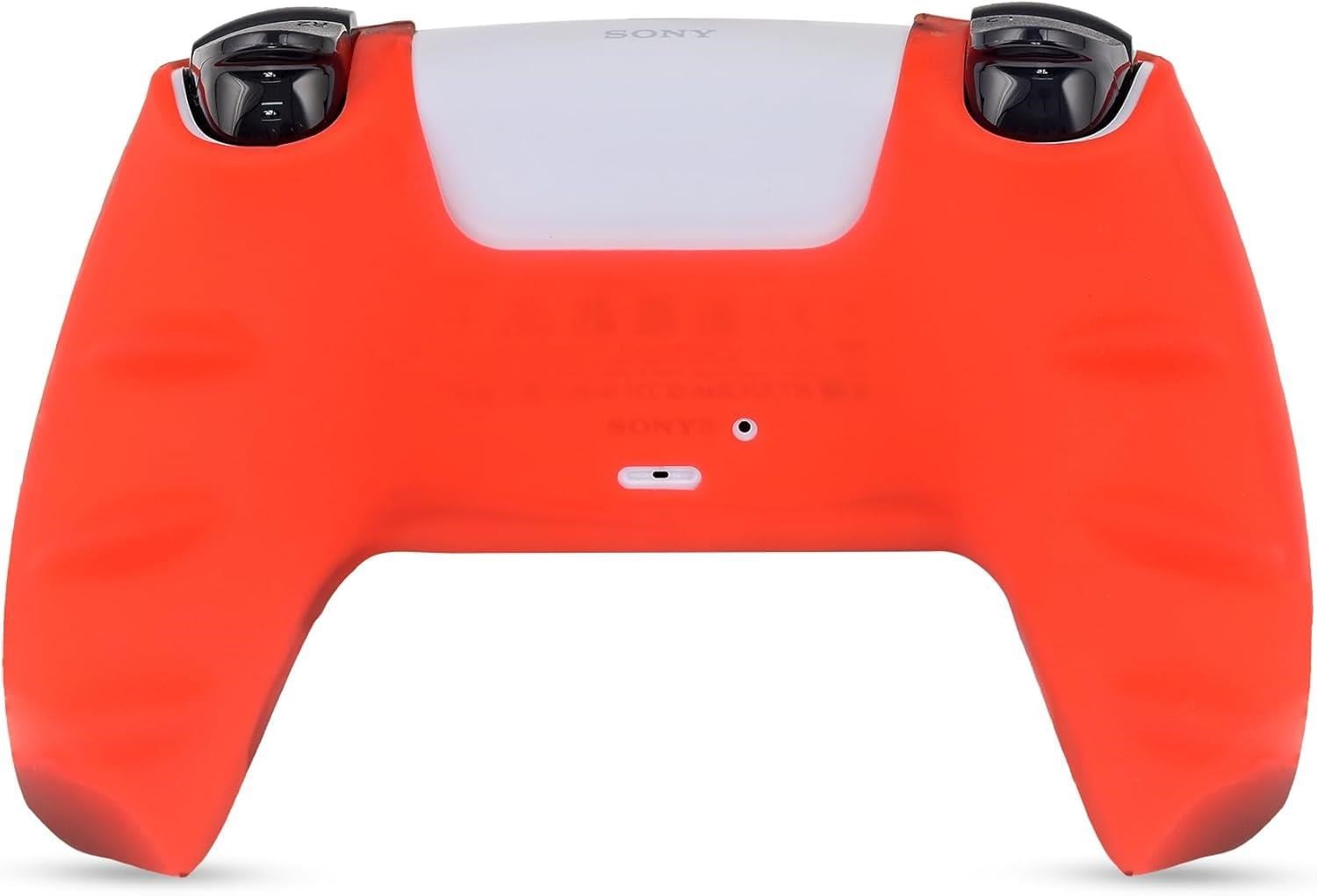 Ps5 AksesuarlarıKontorland Ps5 Silikon Kılıf  - Konsol Kulübü PS5 Gamepad Uyumlu Silikon Kılıf (Carbon Red)