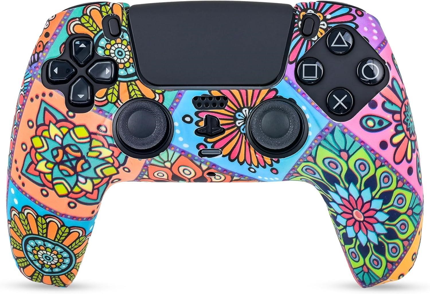 Ps5 AksesuarlarıKontorland Ps5 Silikon Kılıf  - Konsol Kulübü PS5 Gamepad Uyumlu Silikon Kılıf (Mystic Bloom)