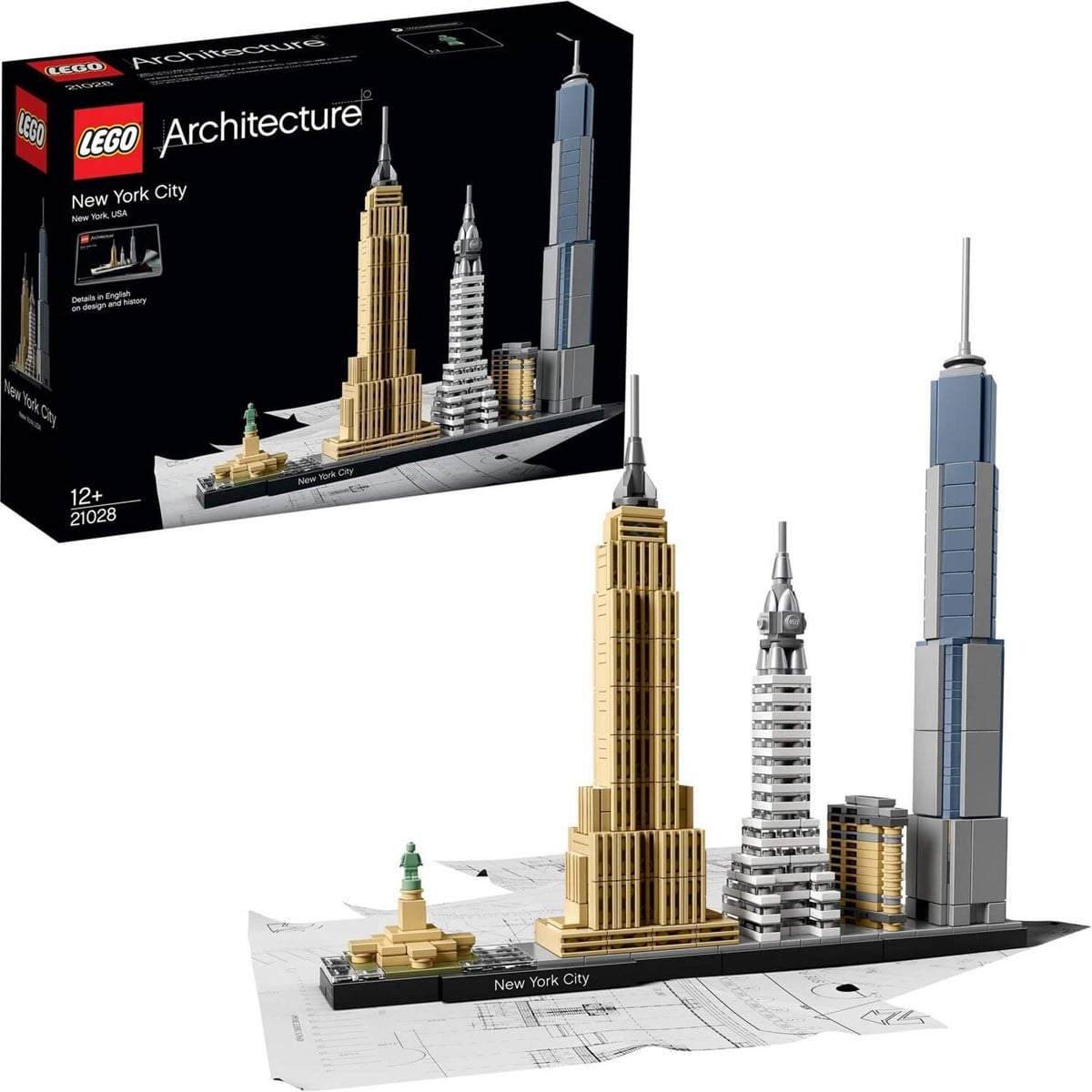 ArchitectureLego Architecture 21028 New York City USA konsolkulubu.comLego Architecture 21028 New York City USA