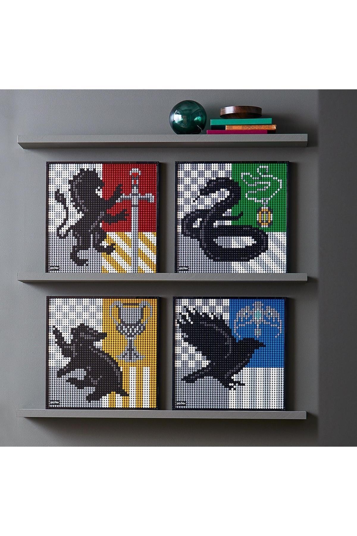 Lego Art Harry Potter™ Hogwarts™ Crests Yapım Seti 31201