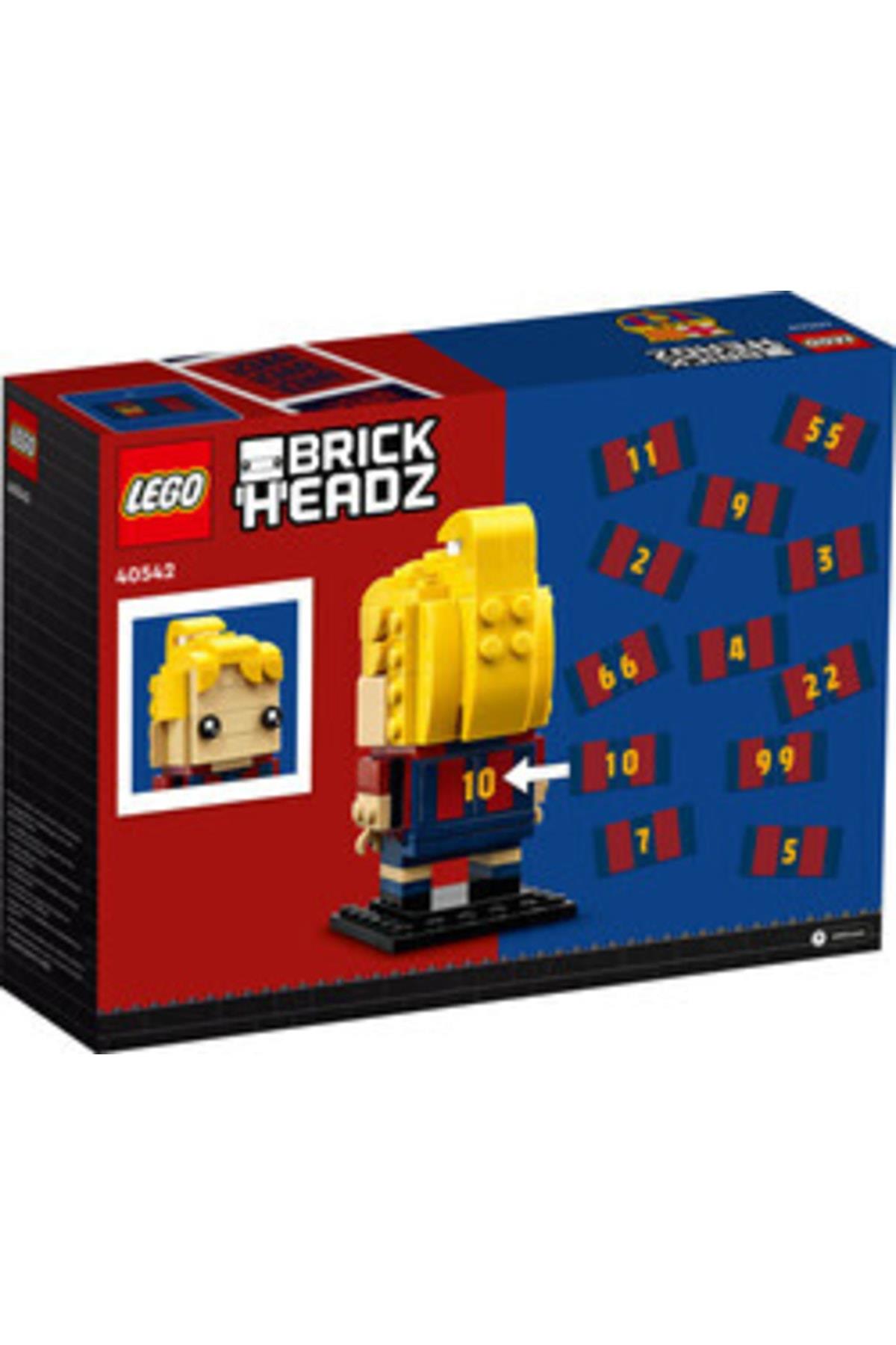 Lego Brickheadz Fc Barcelona Kendini Figüre Dönüştür 40542