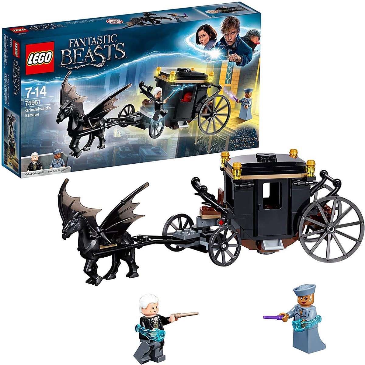LegoLego Fantastic Beasts Grindelwald´s Escape 75951 konsolkulubuLego Fantastic Beasts Grindelwald´s Escape 75951