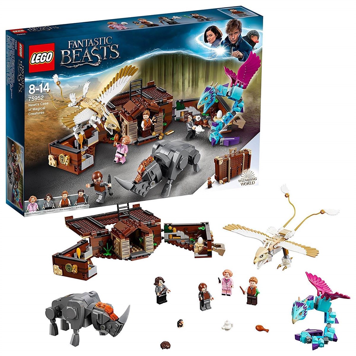 LegoLego Fantastic Beasts Newt´s Case of Magical Creatures 75952 konsolkulubuLego Fantastic Beasts Newt´s Case of Magical Creatures 75952