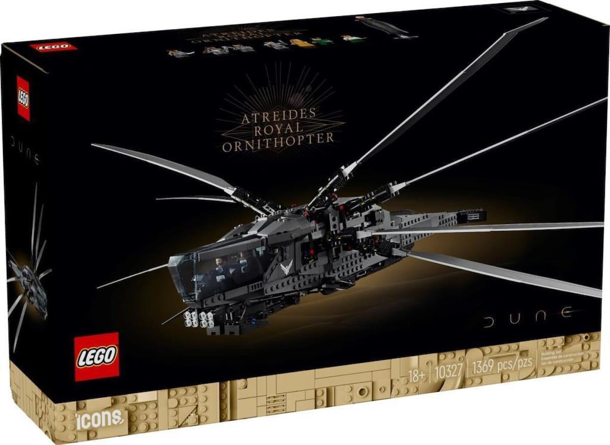 Lego Icons Dune Atreides Royal Ornithopter 10327