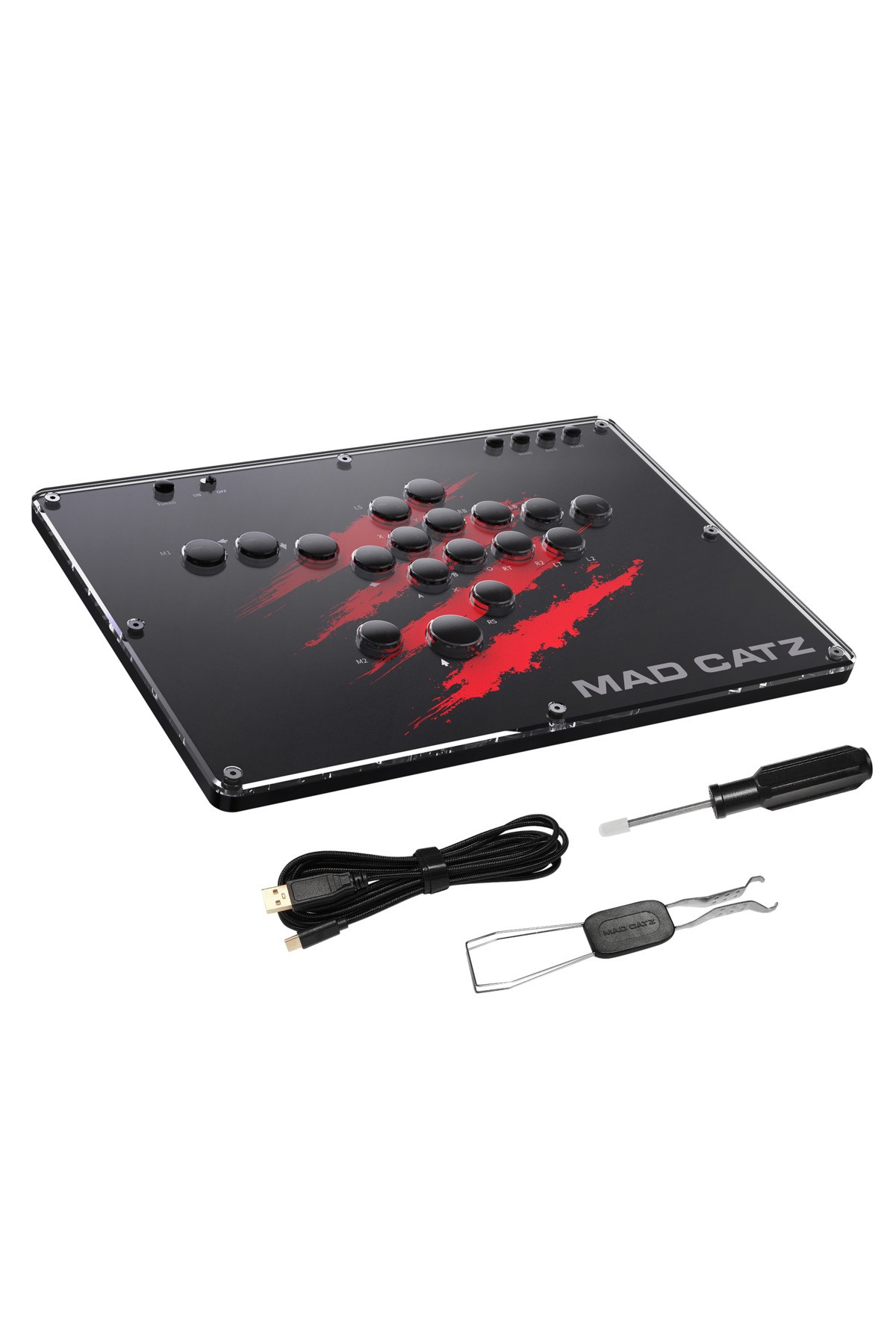 Mad Catz N.E.K.O Leverless RGB Programlanabilir Arcade Controller PS4-PC-NSW Uyumlu