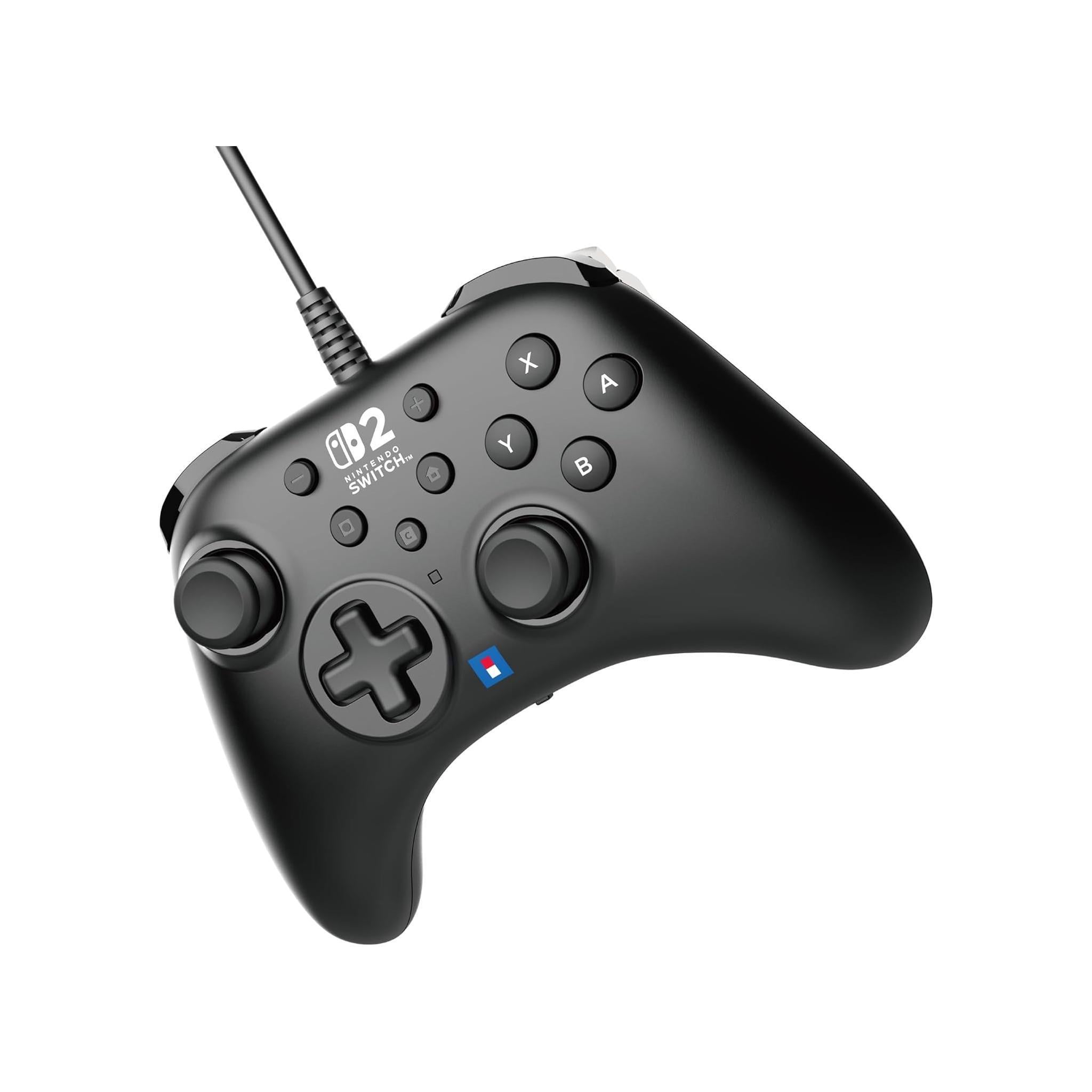 Nintendo Switch AksesuarNintendo Switch 2 Horipad Turbo Black Pro Controller Kablolu Oyun Kolu LisanslıNintendo Switch 2 Horipad Turbo Black Pro Controller Kablolu Oyun Kolu Lisanslı
