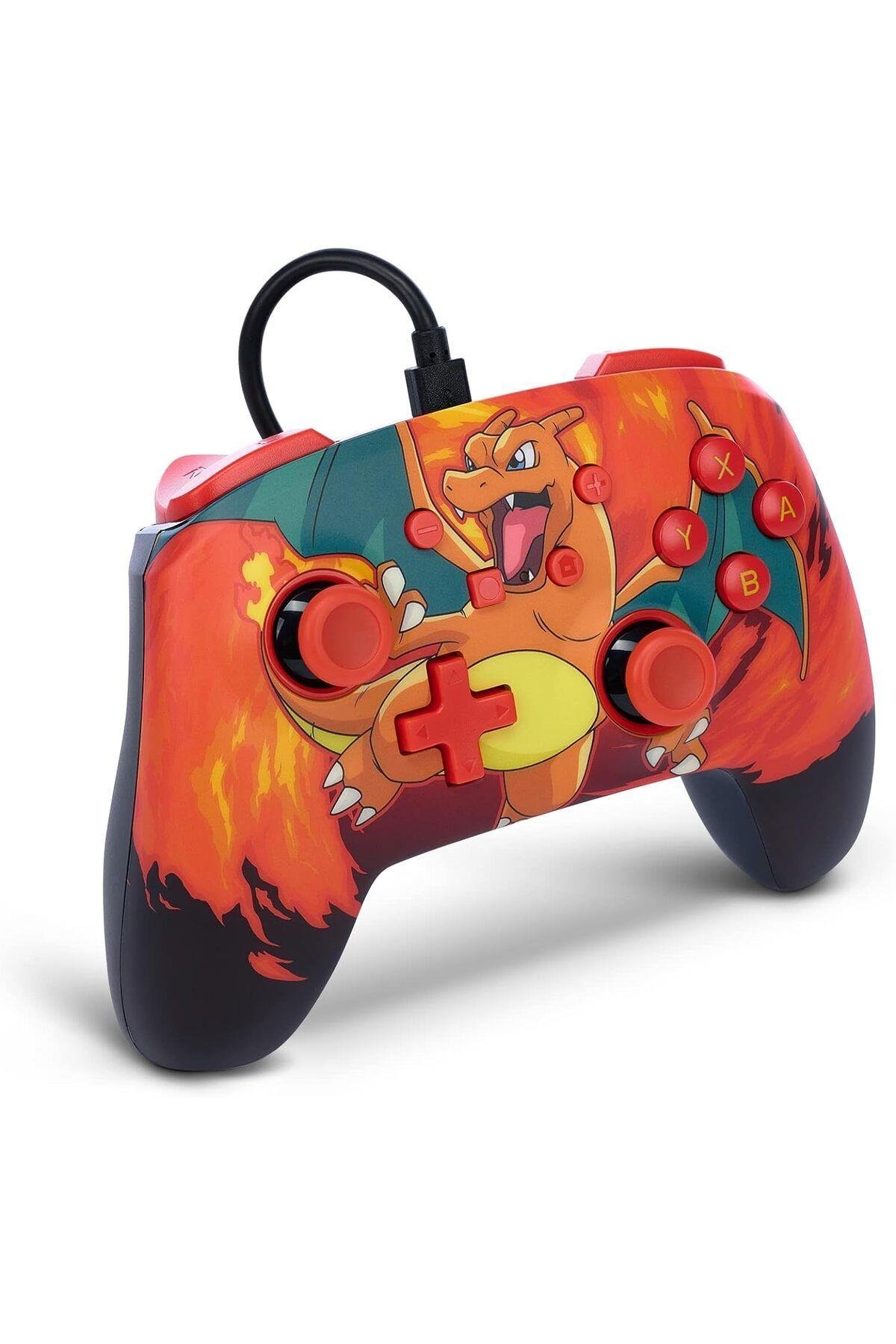 NINTENDO SWITCH ENHANCED KABLOLU OYUN KUMANDASI CHARIZARD VORTEX