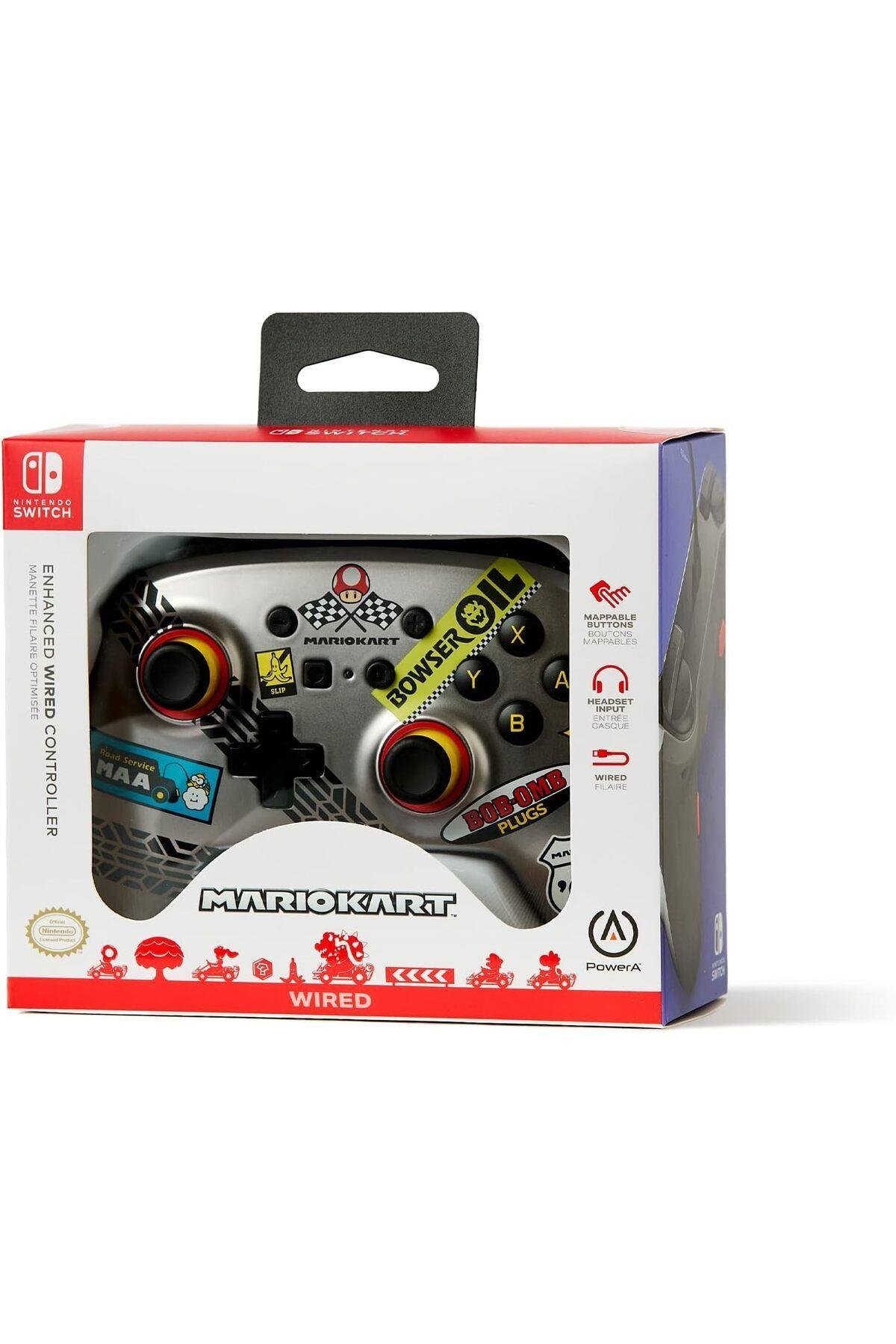 Nintendo Switch Kablolu Oyun Kolu Lisanslı Mario Kart