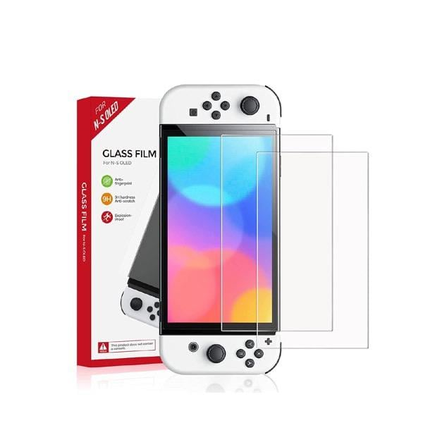 Nintendo Switch AksesuarNintendo Switch OLED Ekran Koruyucu Temperli Cam Premium Pro 9H 2 Adet DobeNintendo Switch OLED Ekran Koruyucu Temperli Cam Premium Pro 9H 2 Adet
