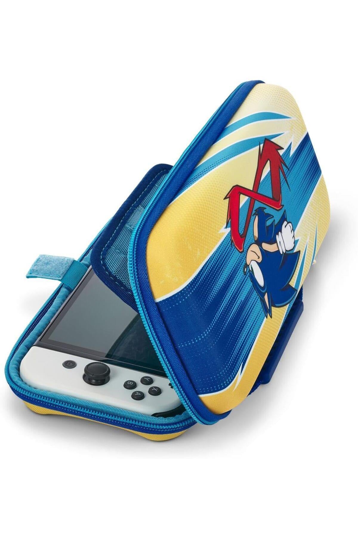 Nintendo Switch Taşıma Çantası Lisanslı Sonic Peel Out Oled Lite Switch Uyumlu