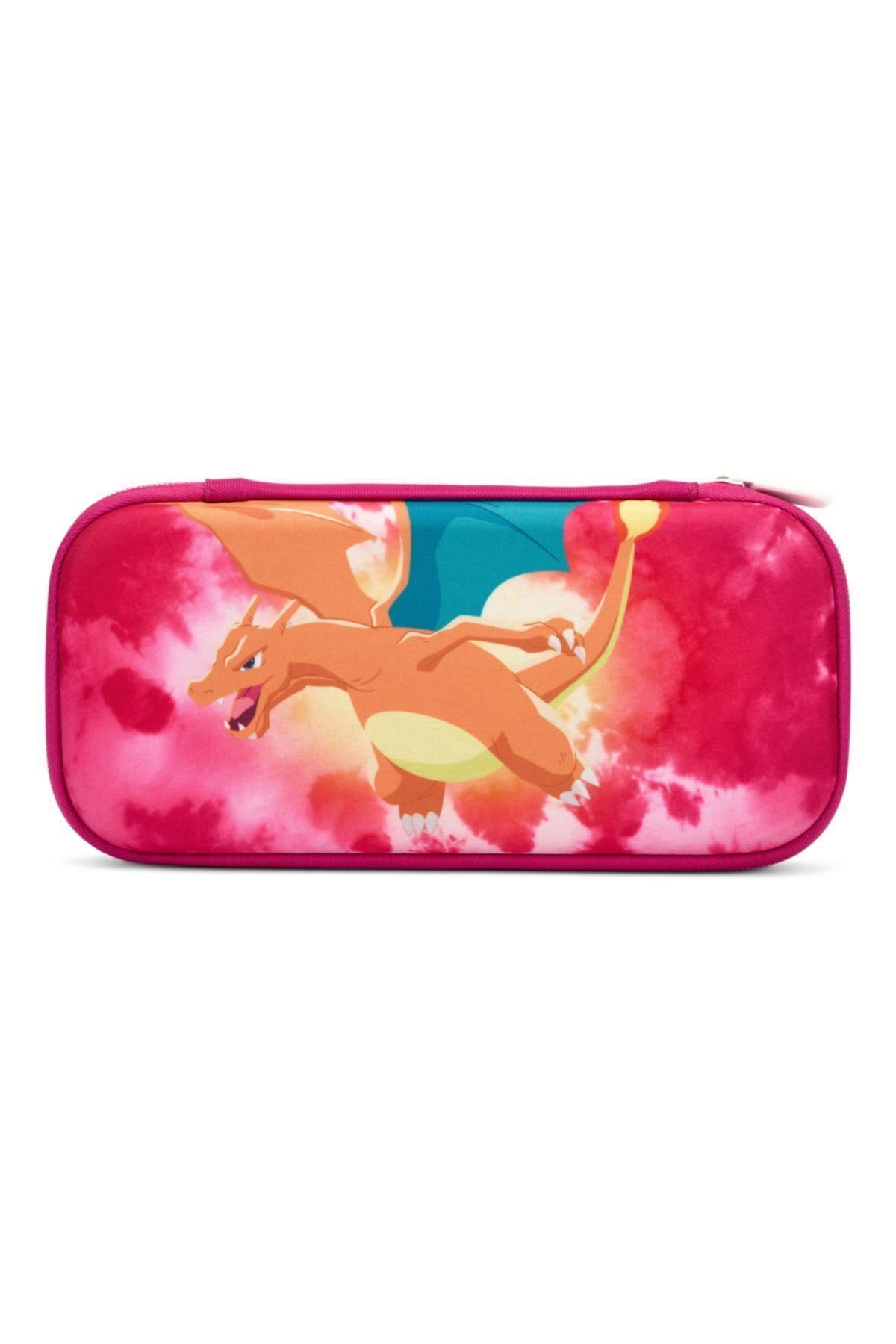 Nintendo Switch/Lite/OLED İnce Tie Dye Charizard Korumalı Anahtar Kılıfı