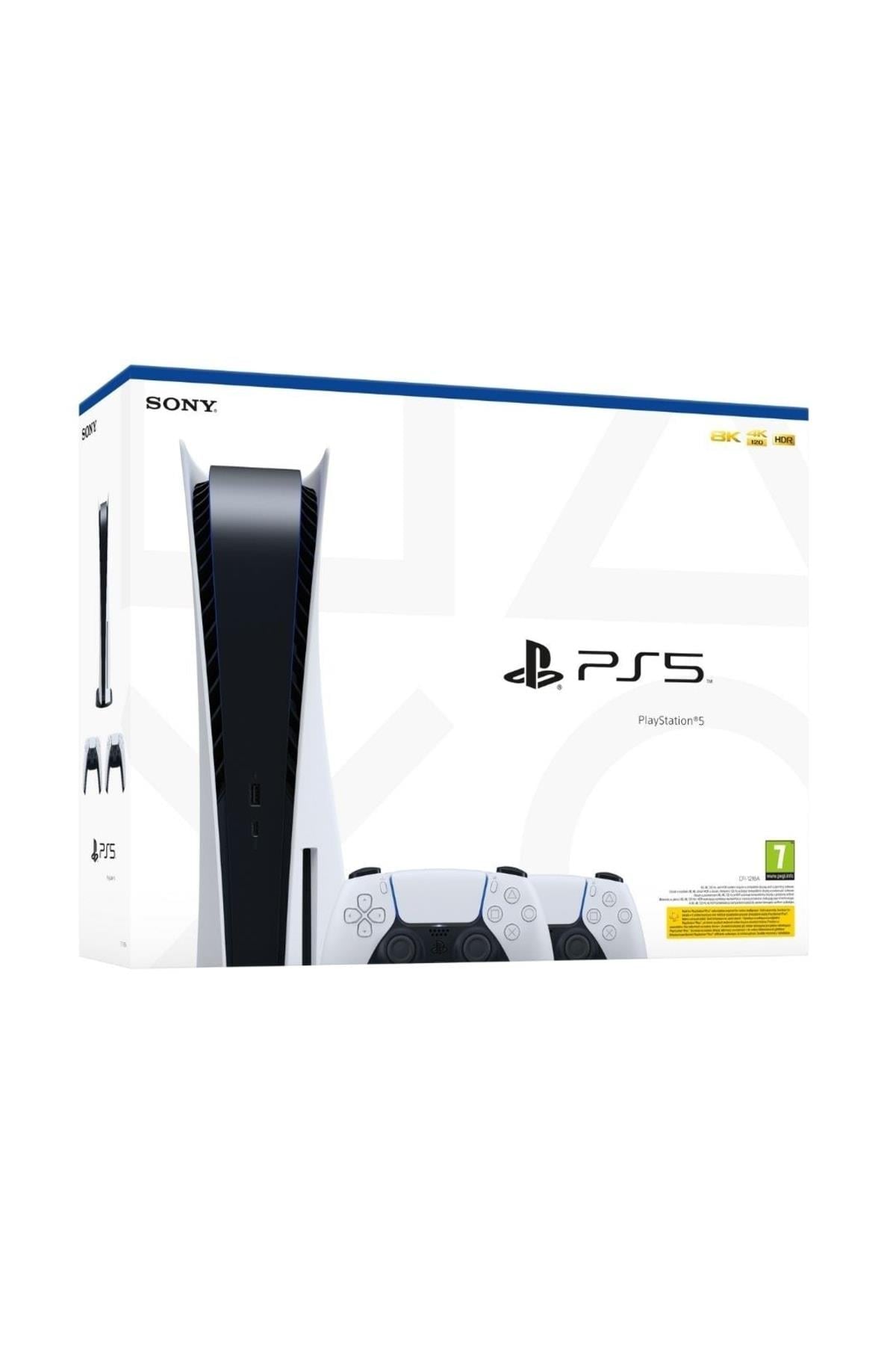 Playstation 5 Diskli Konsol Ve 2. Dualsense Kablosuz Kumanda (eurasia Garanti)