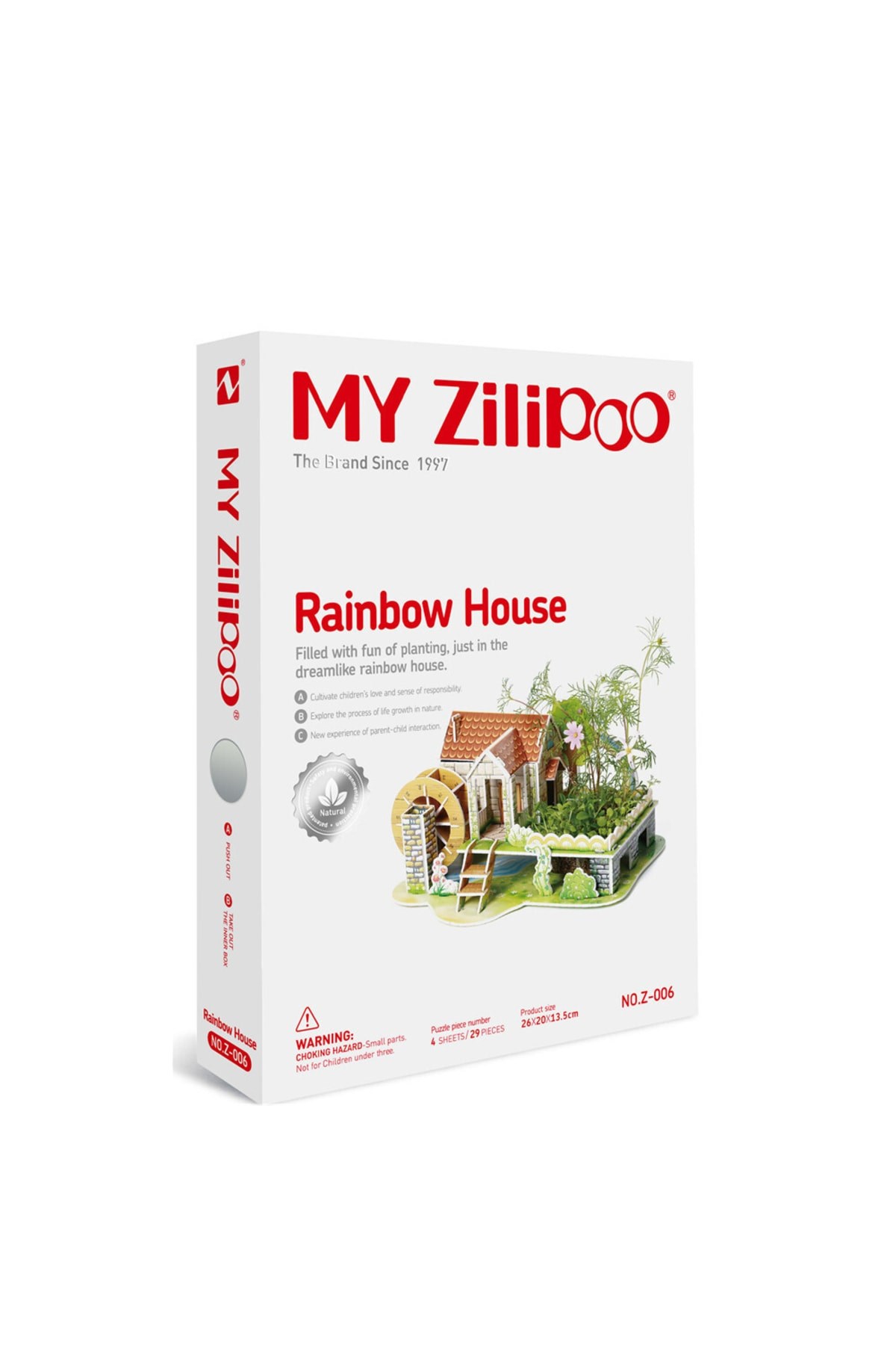 Rainbow House 3d Puzzle