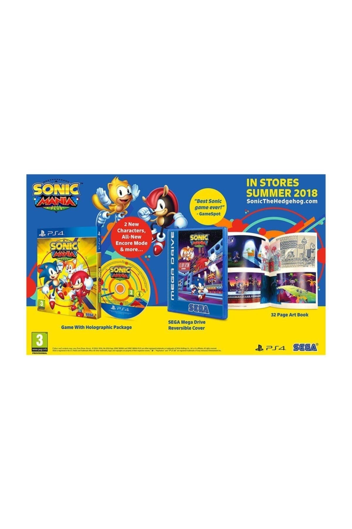 Ps4 OyunlarıSonic Mania Plus Sony Ps4 Oyunu konsolkulubu.comSonic Mania Plus Ps4 Oyun
