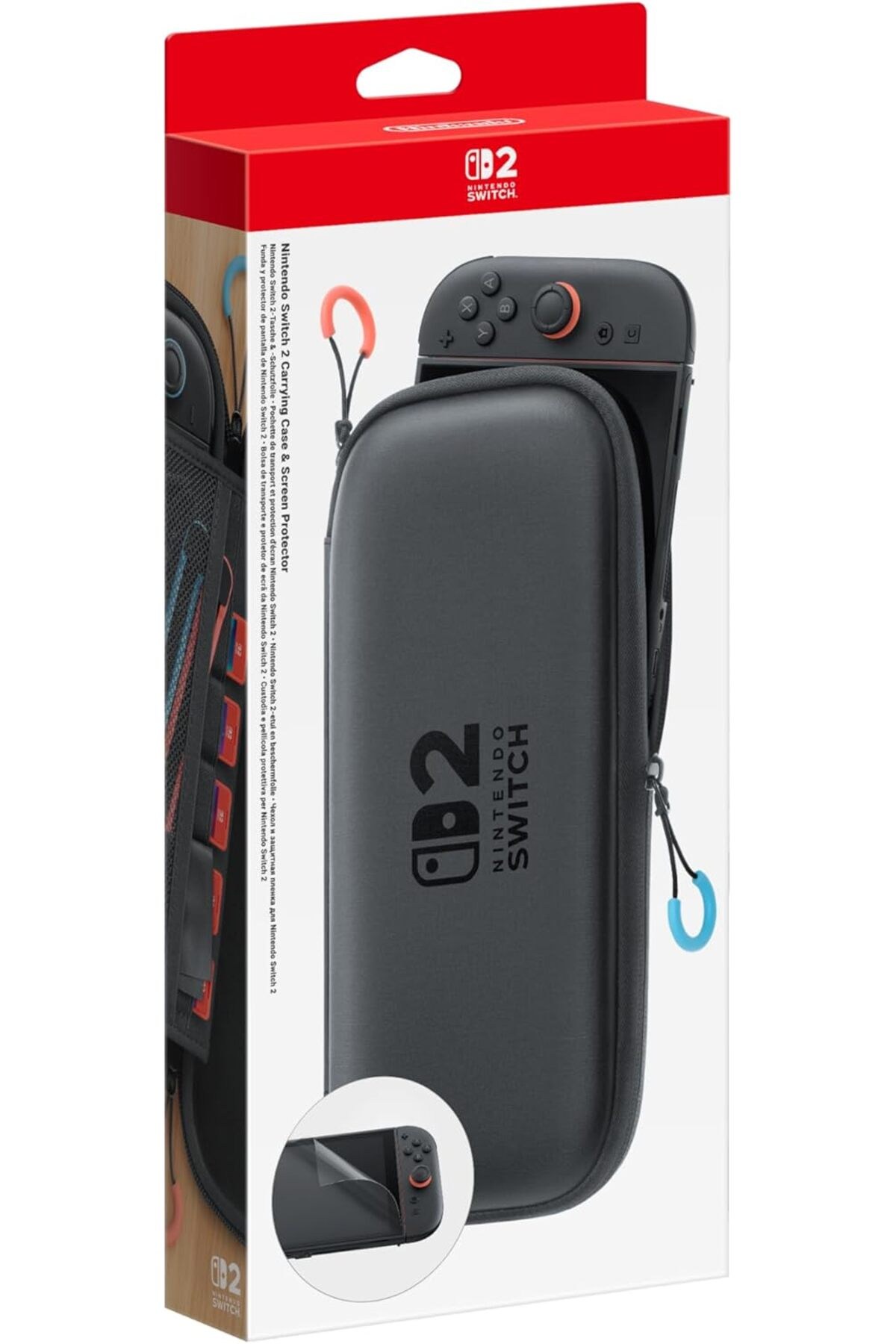 Switch 2 Taşıma Çantası ve Ekran Koruyucu Orjinal