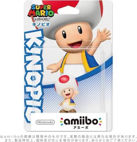AmiiboToad Super Mario Serisi Amiibo