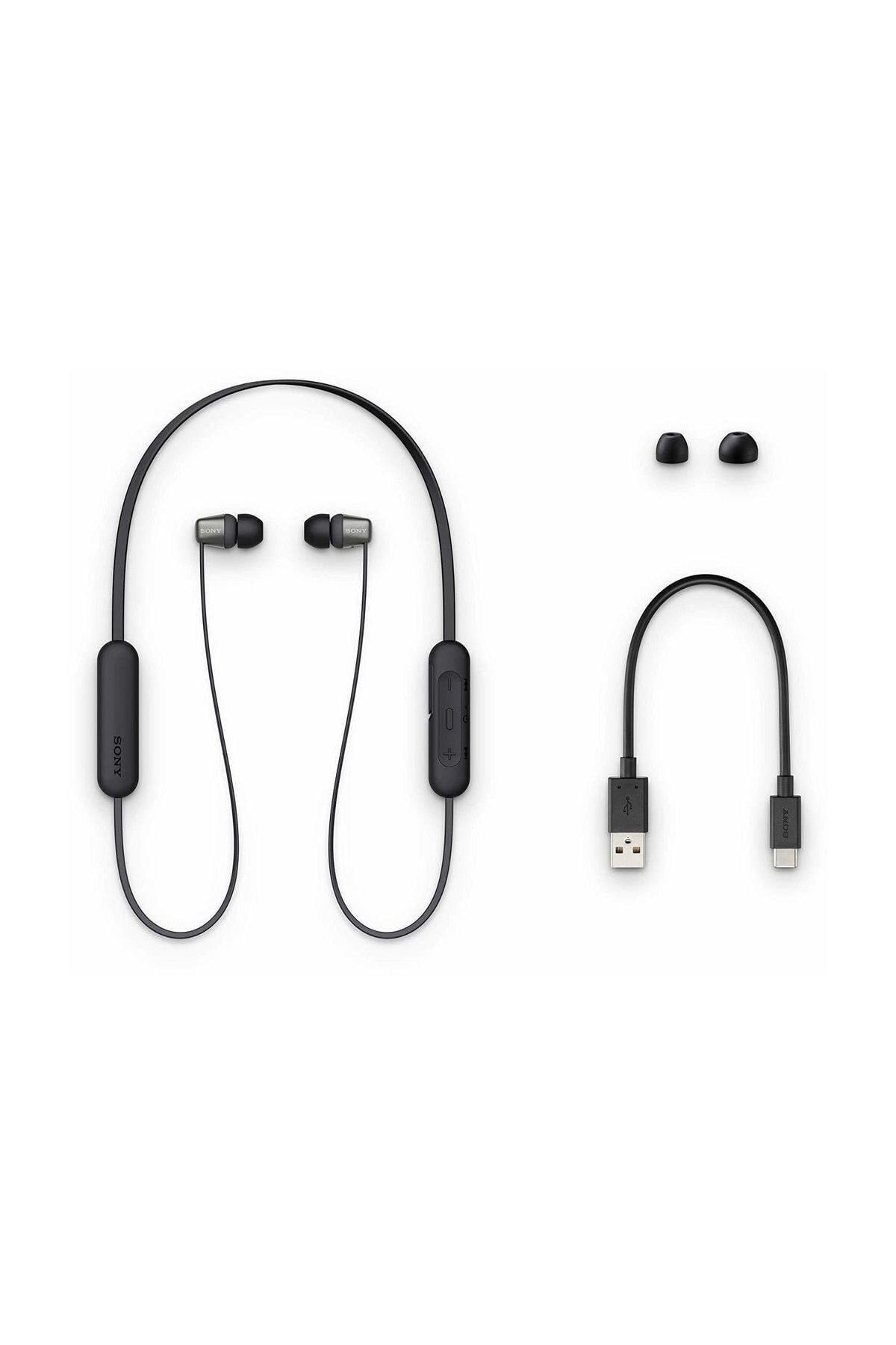 WI-C310 Kablosuz Kulak İçi Bluetooth Kulaklık Siyah