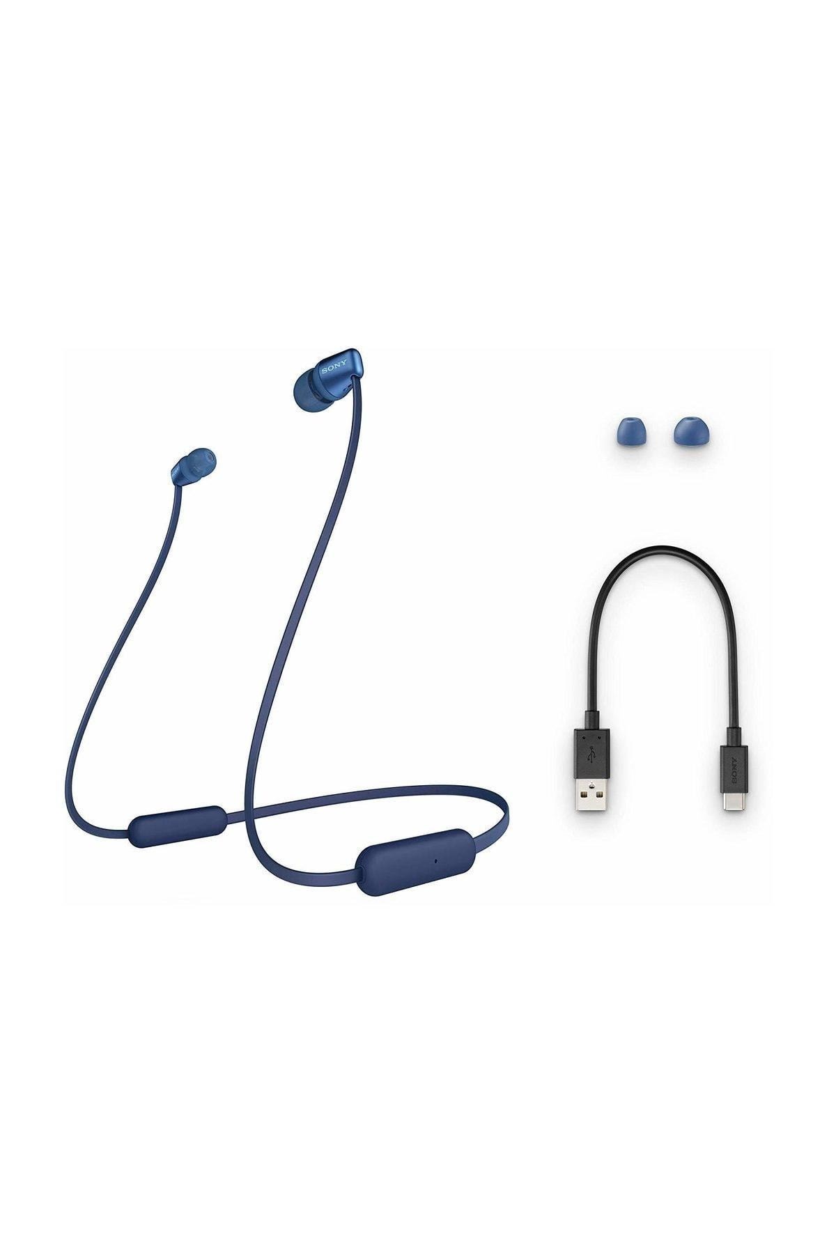 WI-C310 Kablosuz Kulak İçi Bluetooth Kulaklık Mavi