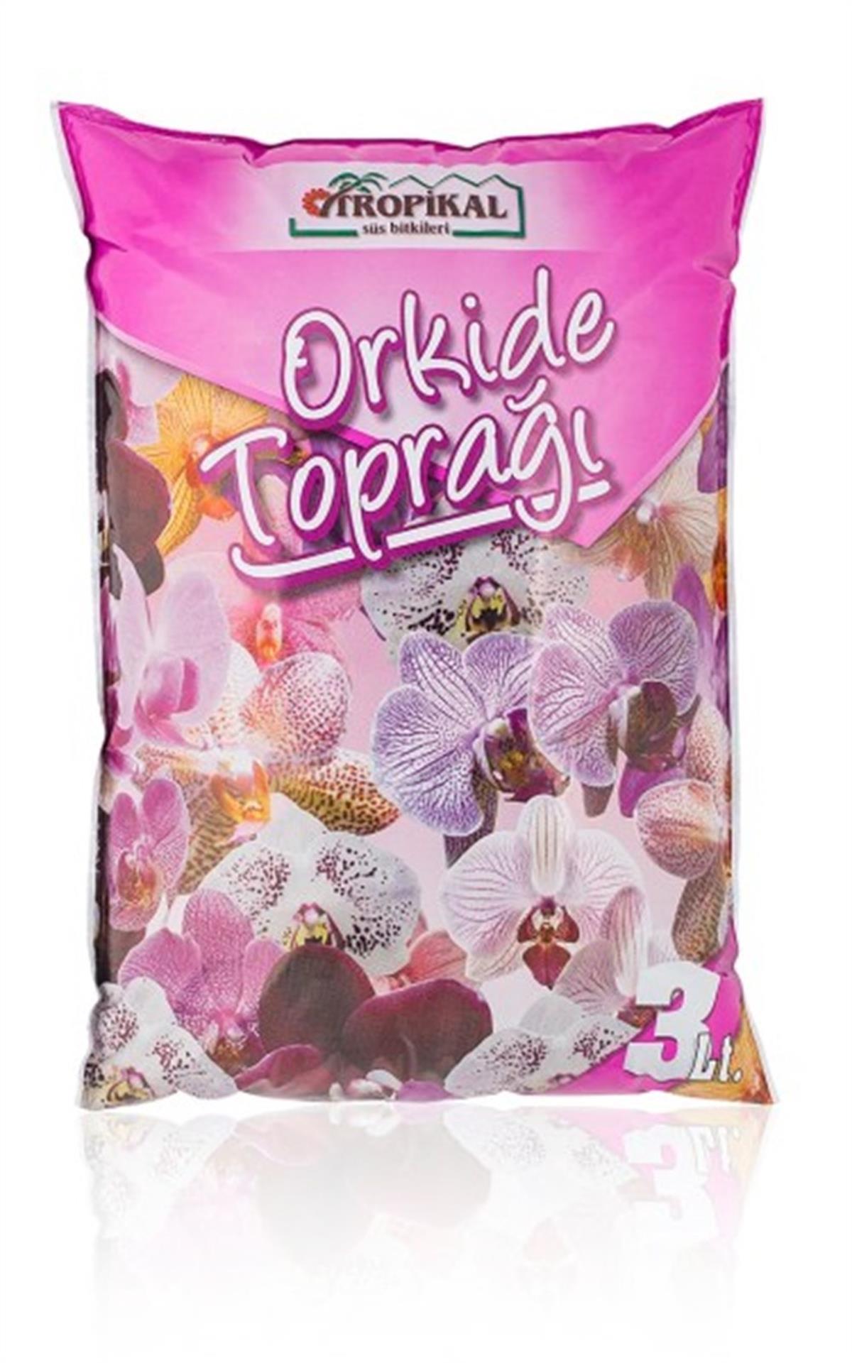 TROPİKAL Orkide İçin Özel Toprak İthal 2.5 LT