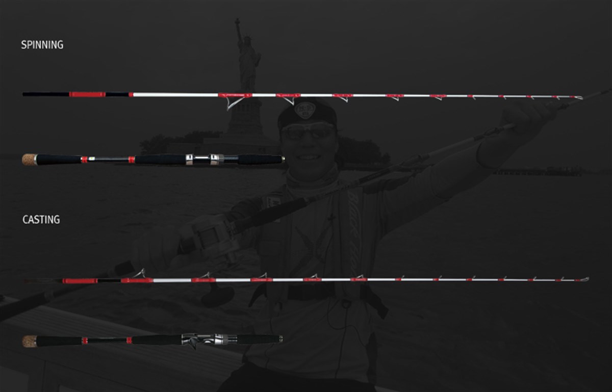 BLACK HOLE Magic Eye S-632XXH Spinning Rod