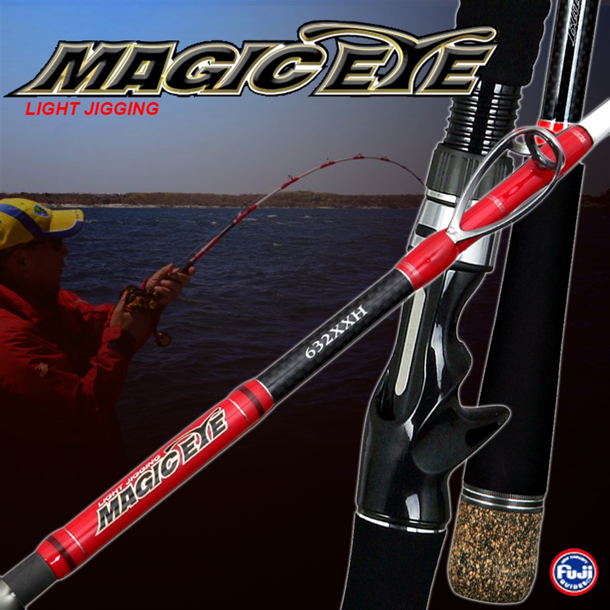 BLACK HOLE Magic Eye S-632XXH Spinning Rod