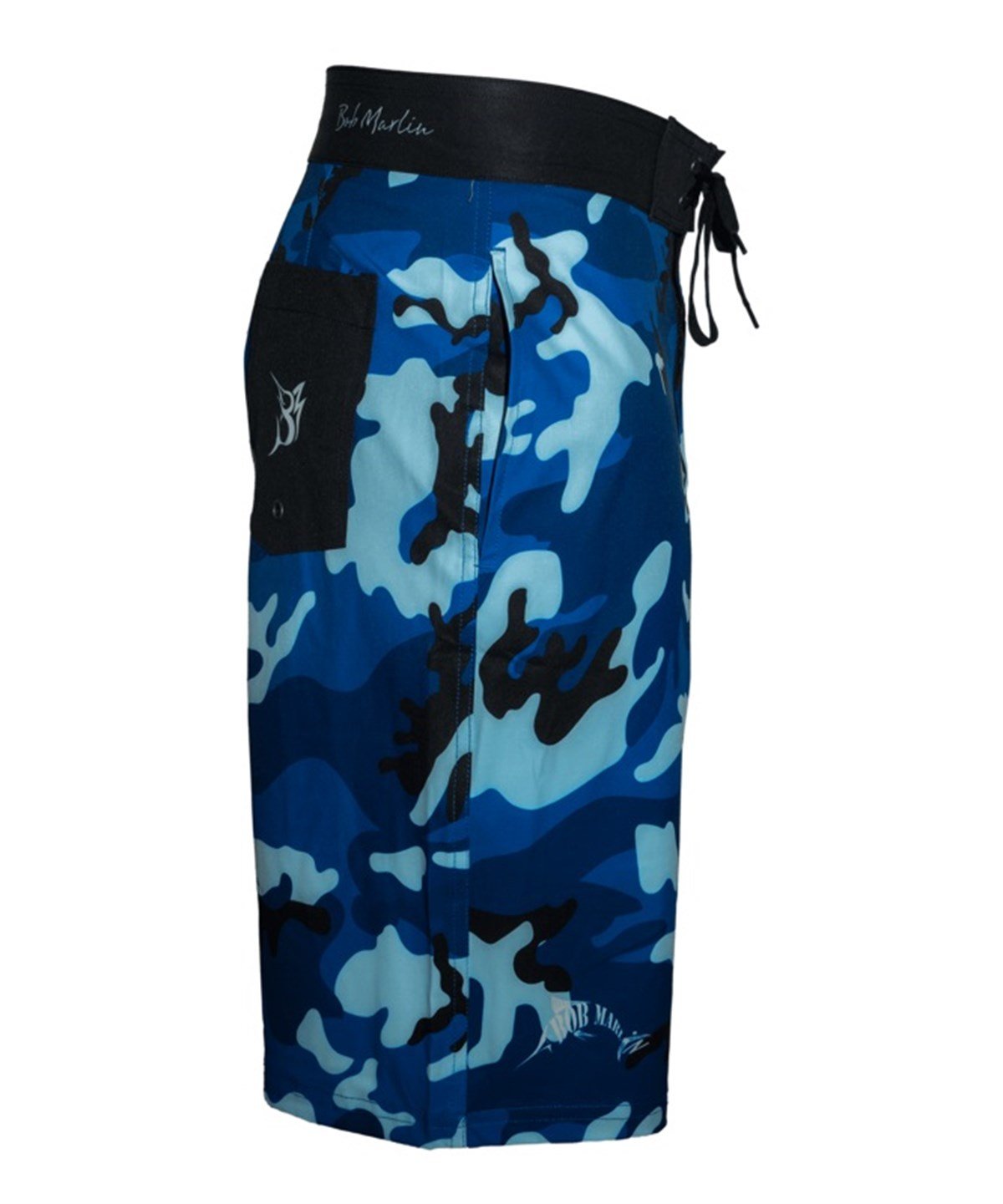 Bob Marlin Board Short Bob Camo-Blue