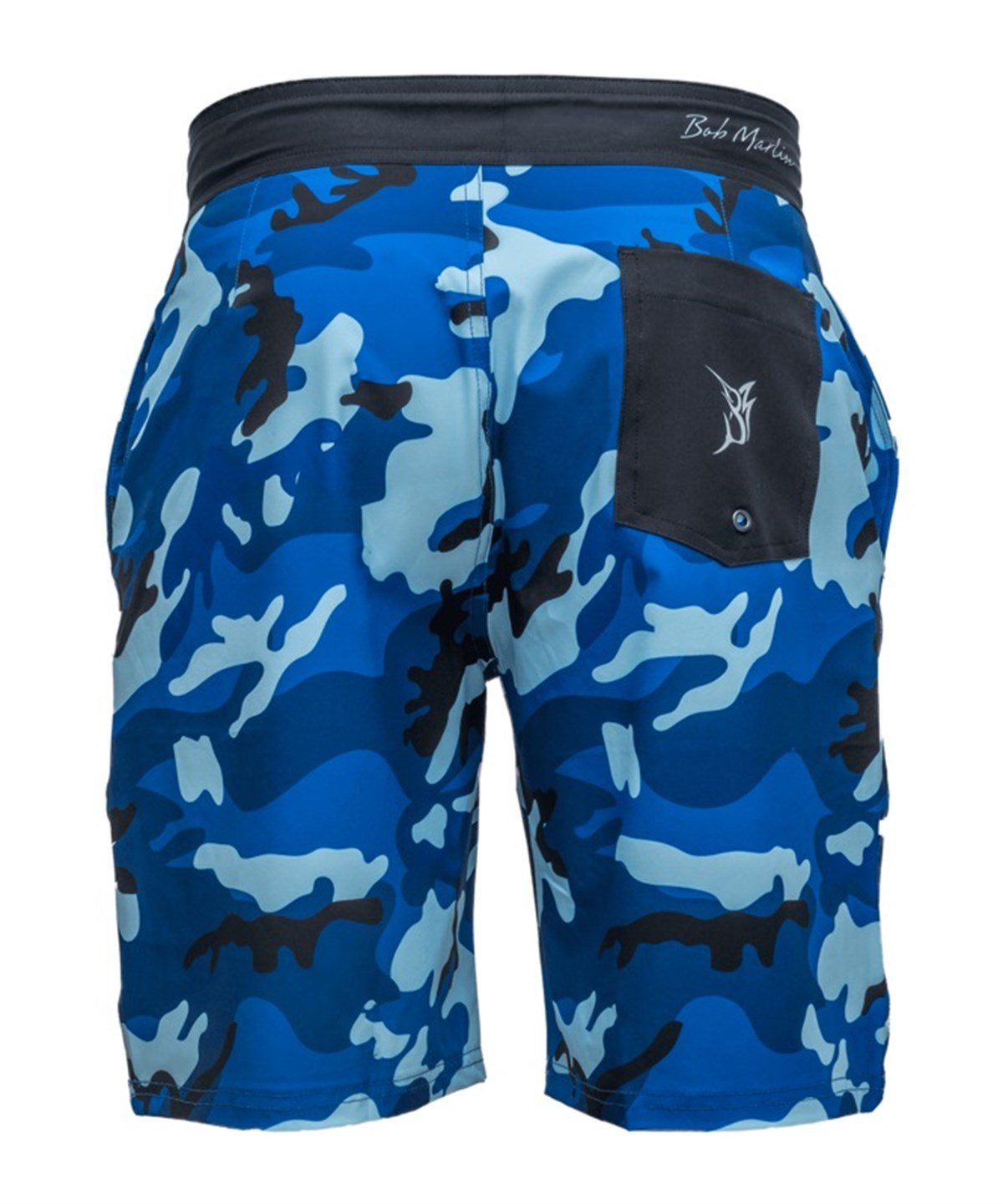 Bob Marlin Board Short Bob Camo-Blue