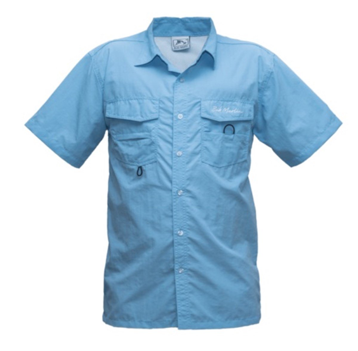 Bob Marlin Button Up Shirt Blue