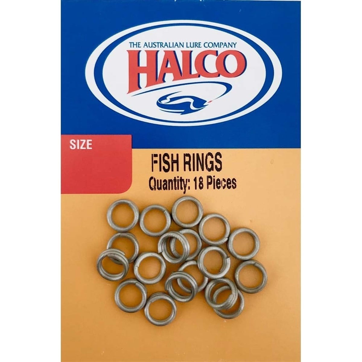 HALCO FISH SPLIT RING No:4 (35kg 18 Adet)