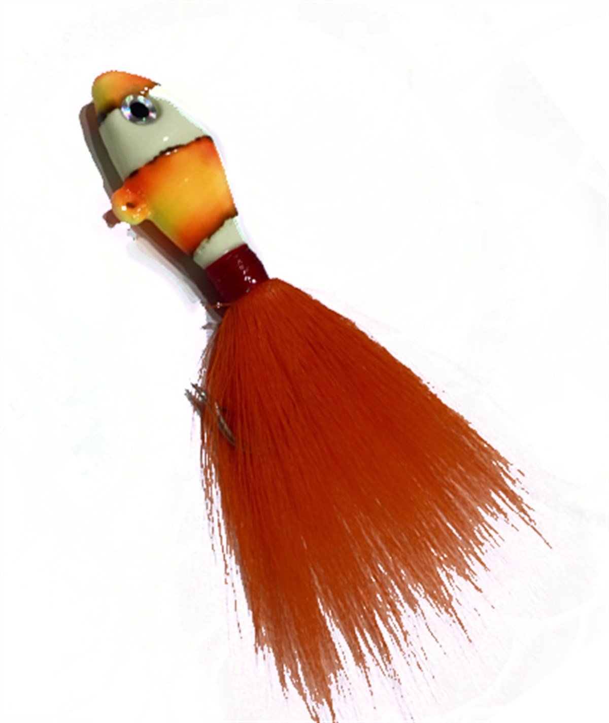 JIMYJIGS Bucktail 90gr (SUPER GLOW)