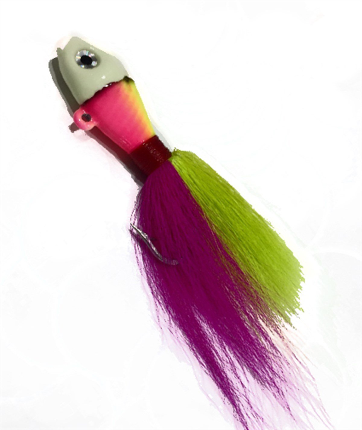 JIMYJIGS Bucktail 90gr (SUPER GLOW)