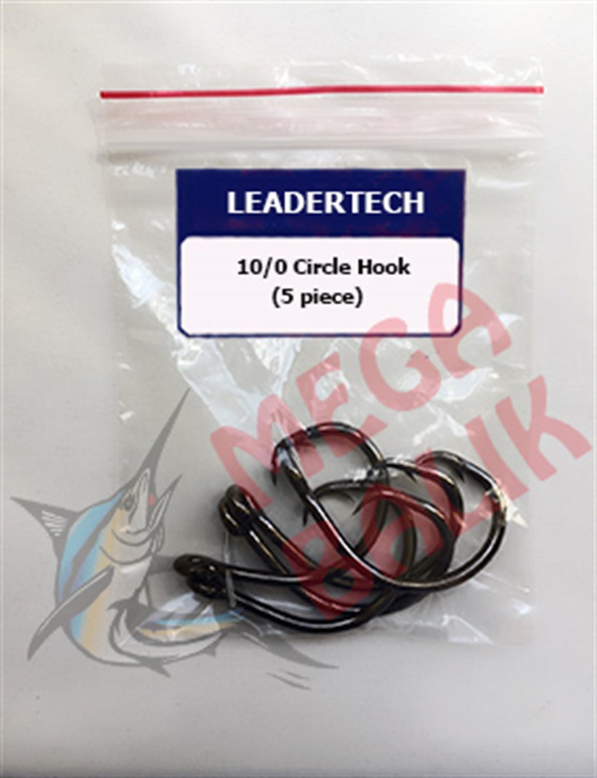 LEADERTECH 10/0 Circle Hook (5 piece)