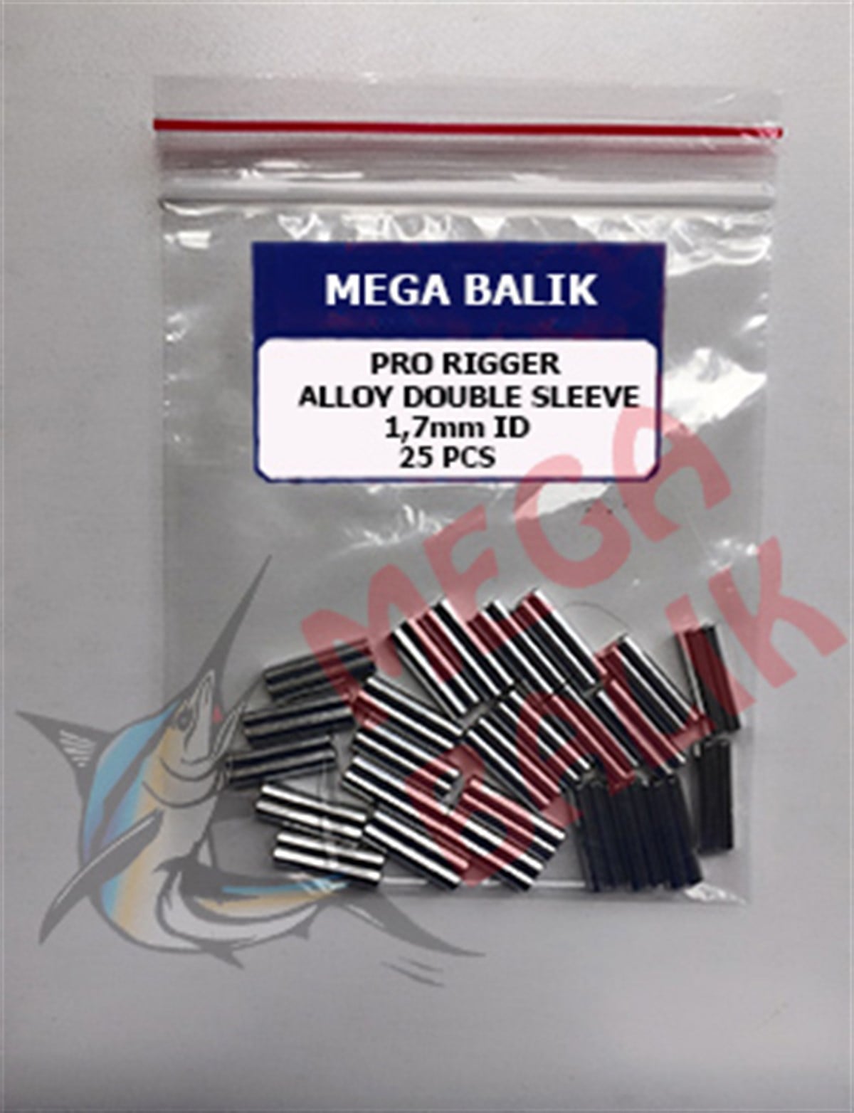 MEGA HD Aluminium Double Sleeve, 1,7 mm (25 piece)