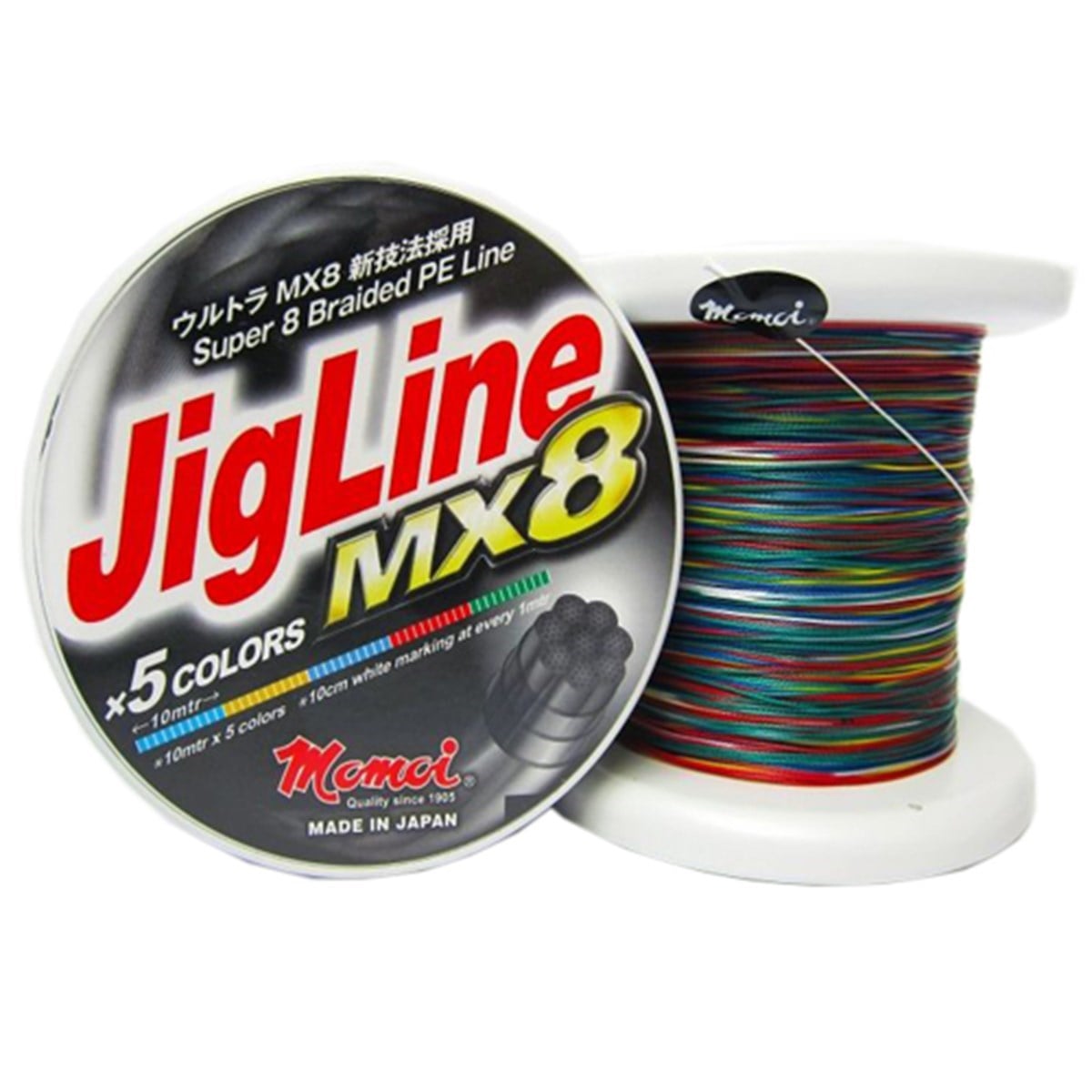 MOMOI JIGLINE MX8 0,43mm (110lb/50kg) 500mt MultiC