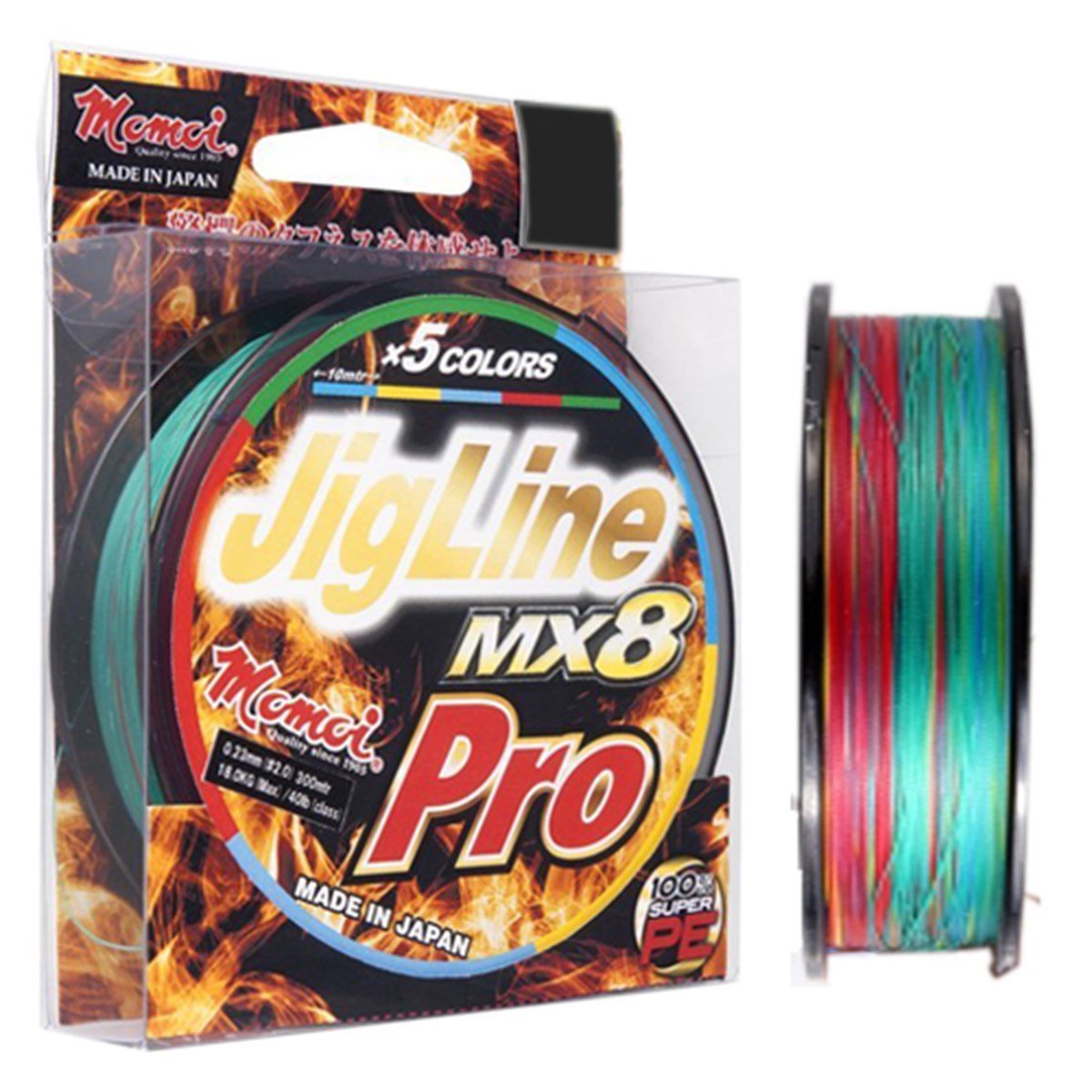 MOMOI JIGLINE MX8 PRO 0,23mm (40lb/18kg) 600mt MC │megabalik.com.tr
