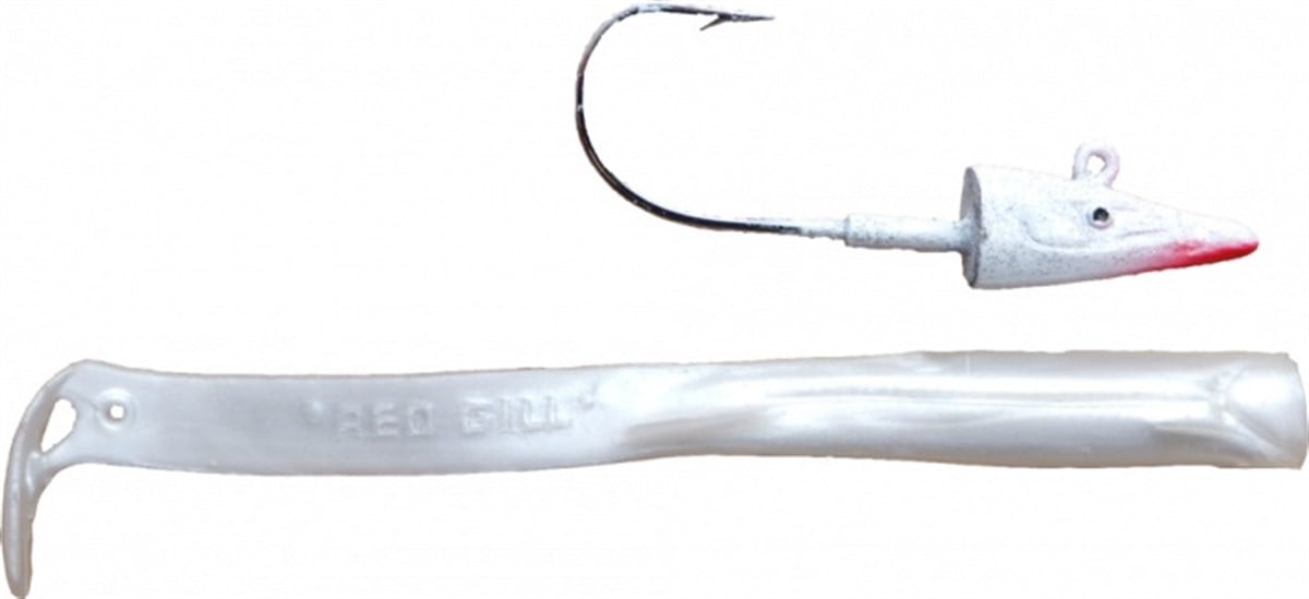 Red Gill 130mm Silver Pearl Evo V8 Jig Series