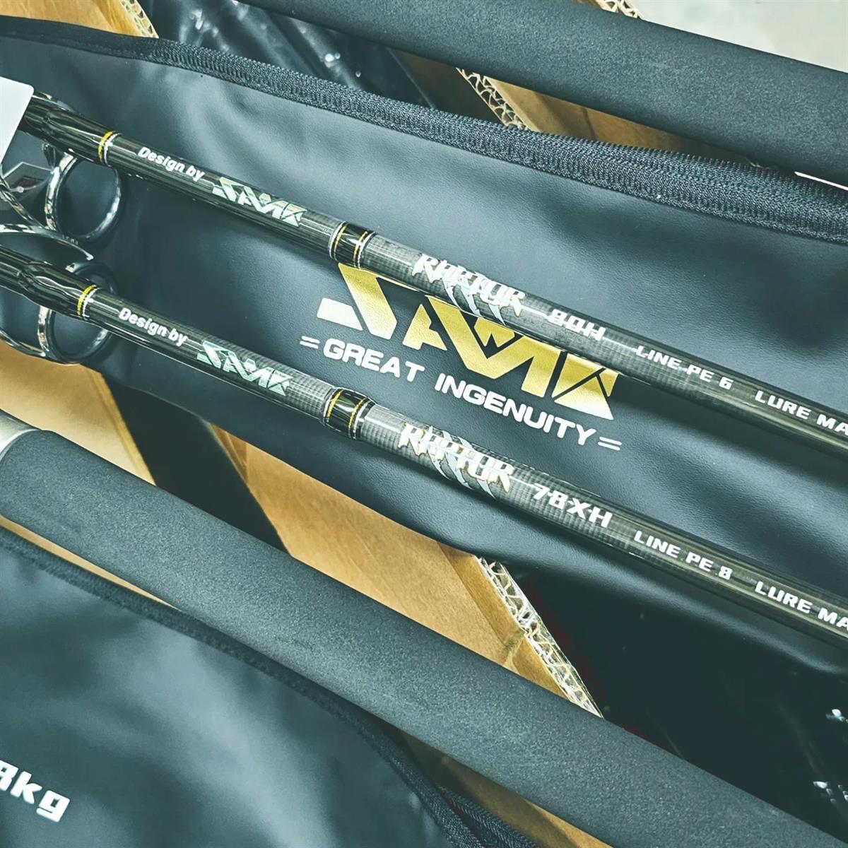 SAME 78XH Raptor Casting Rod 160gr Drag 18kg