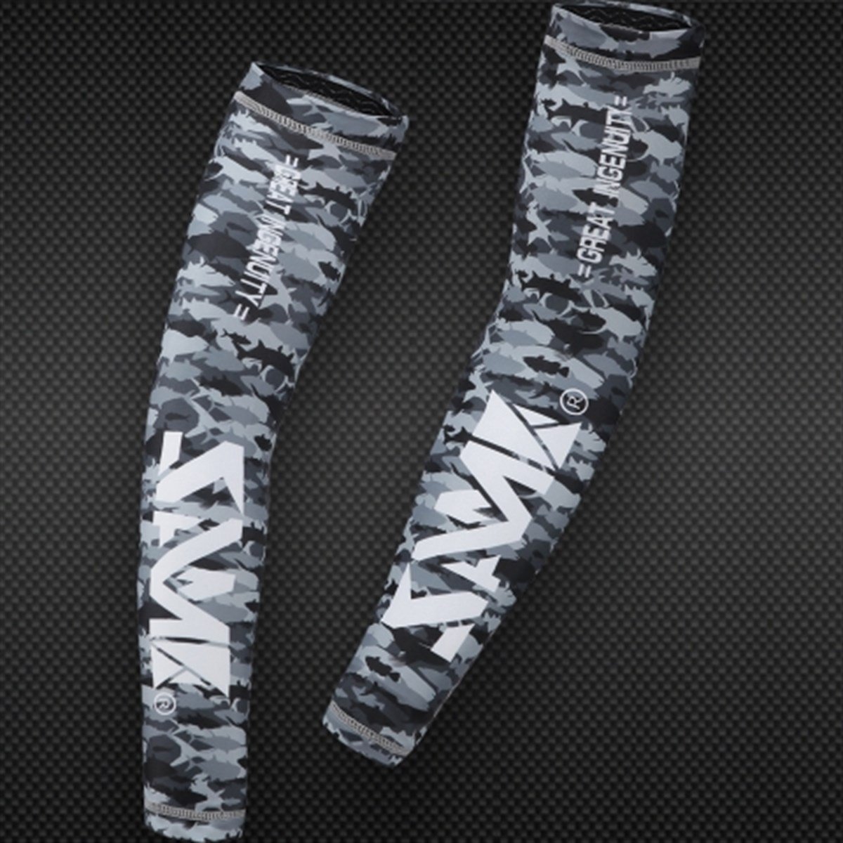 SAME Anti-UV Arm Sleeve L Blue
