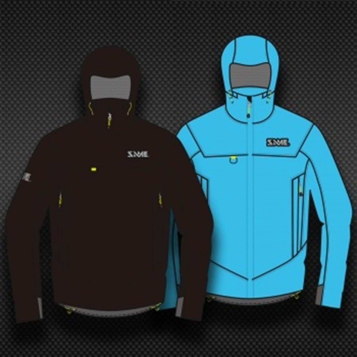SAME Balıkçı Montu Soft Shell Mavi (M)
